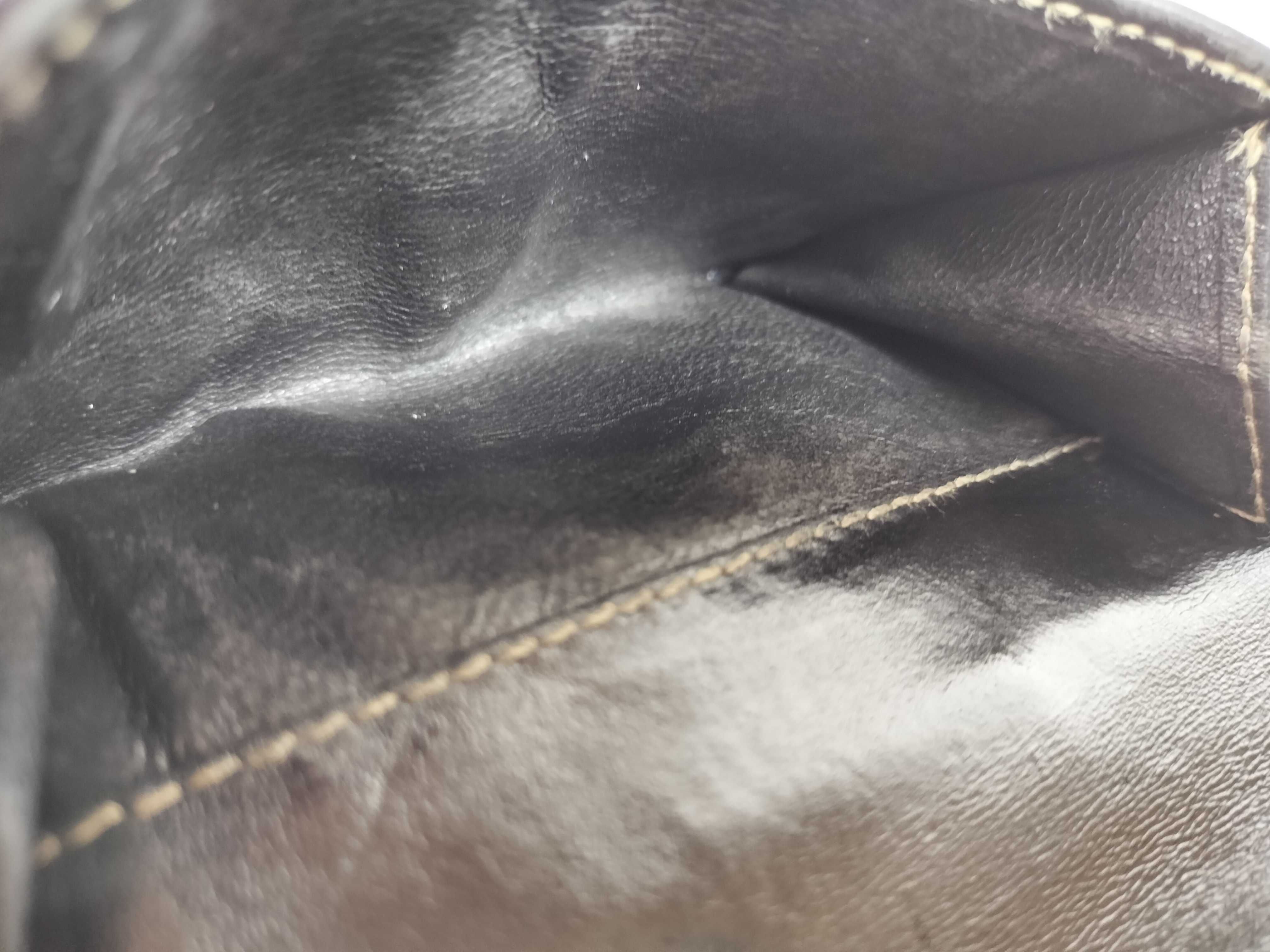 Interlocking Black Handbag — view 7