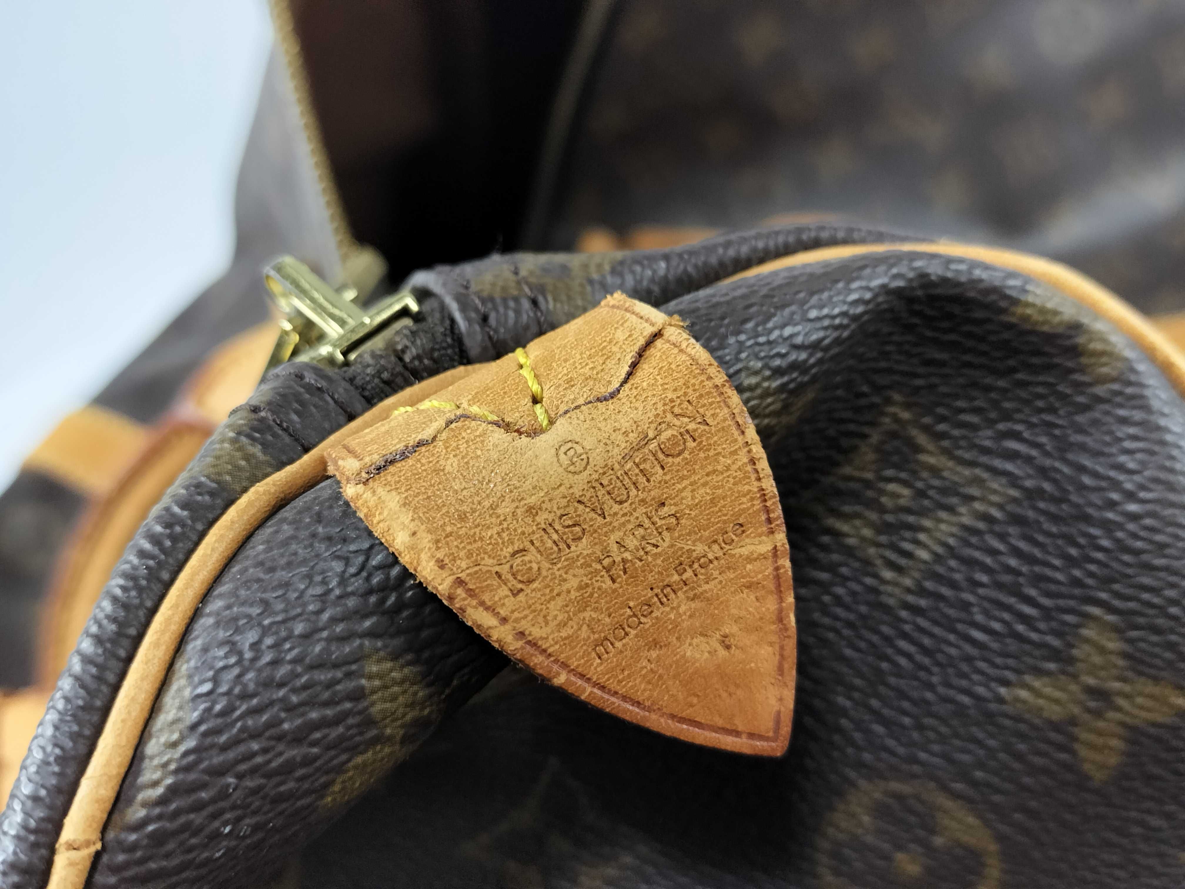 Monogram Keepall 60 SP0994 Boston bag (tag section has been glued back on) — view 11