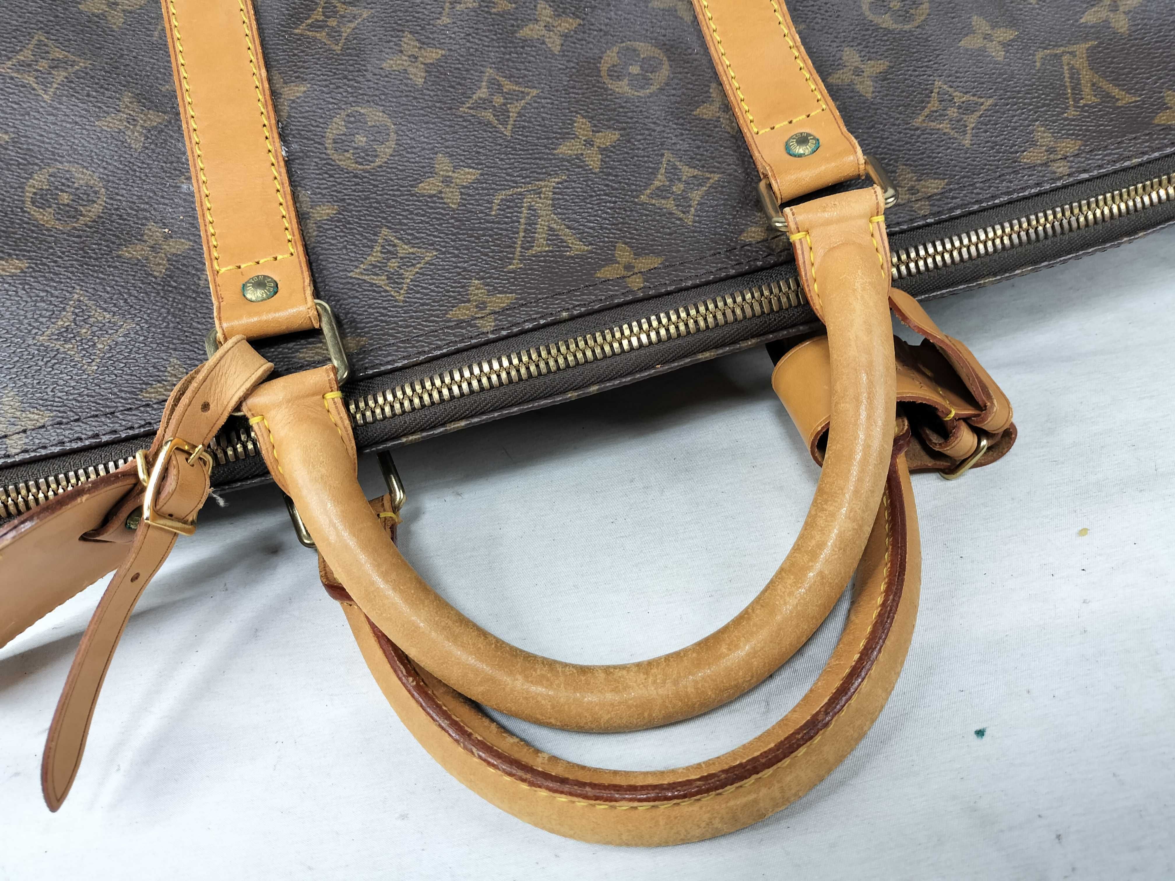 Monogram Keepall 60 SP0994 Boston bag (tag section has been glued back on) — view 3