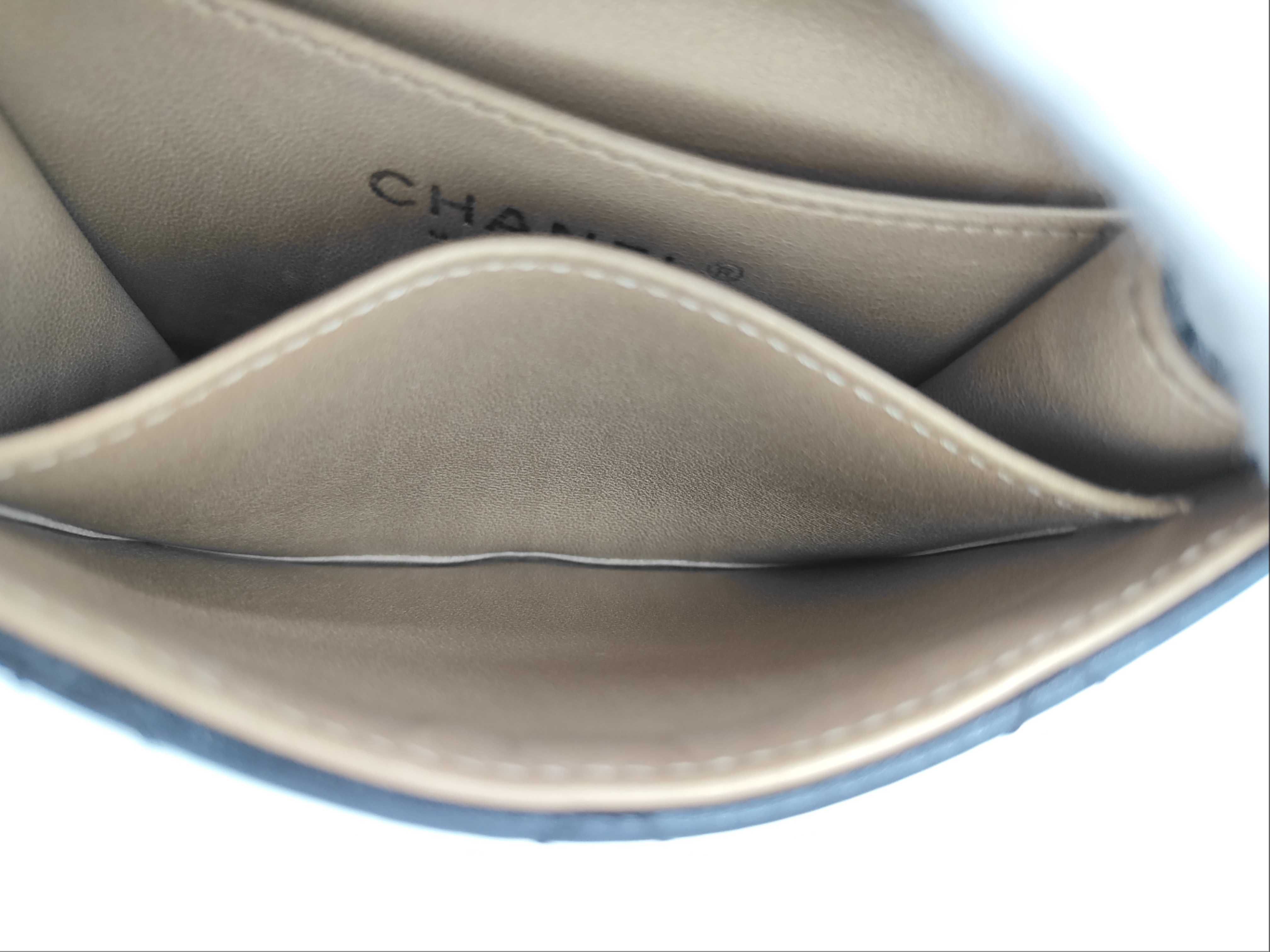 CF Black Matelassé Metal Chain Shoulder Bag — view 11