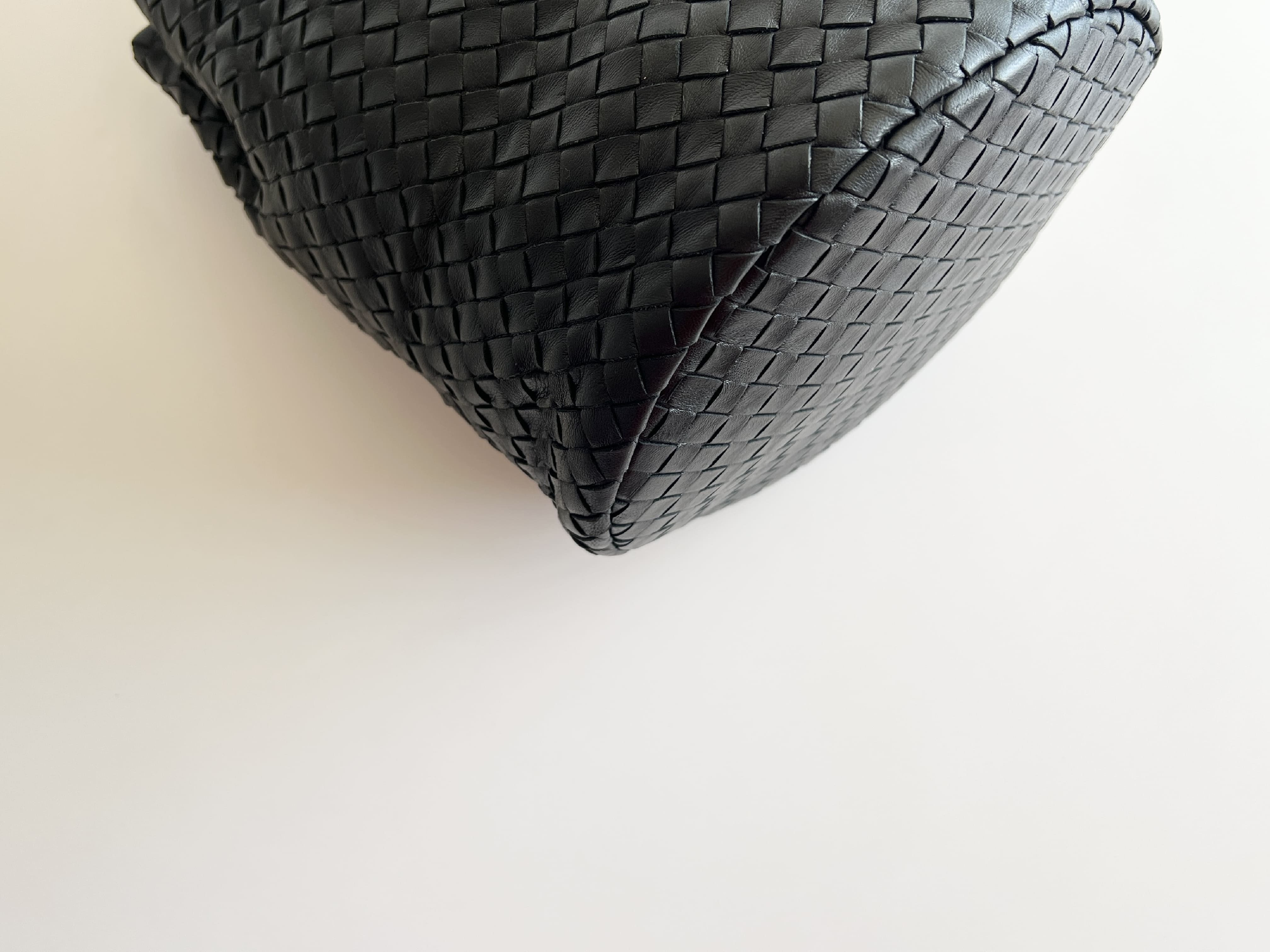 Intrecciato Leather Handbag — view 11