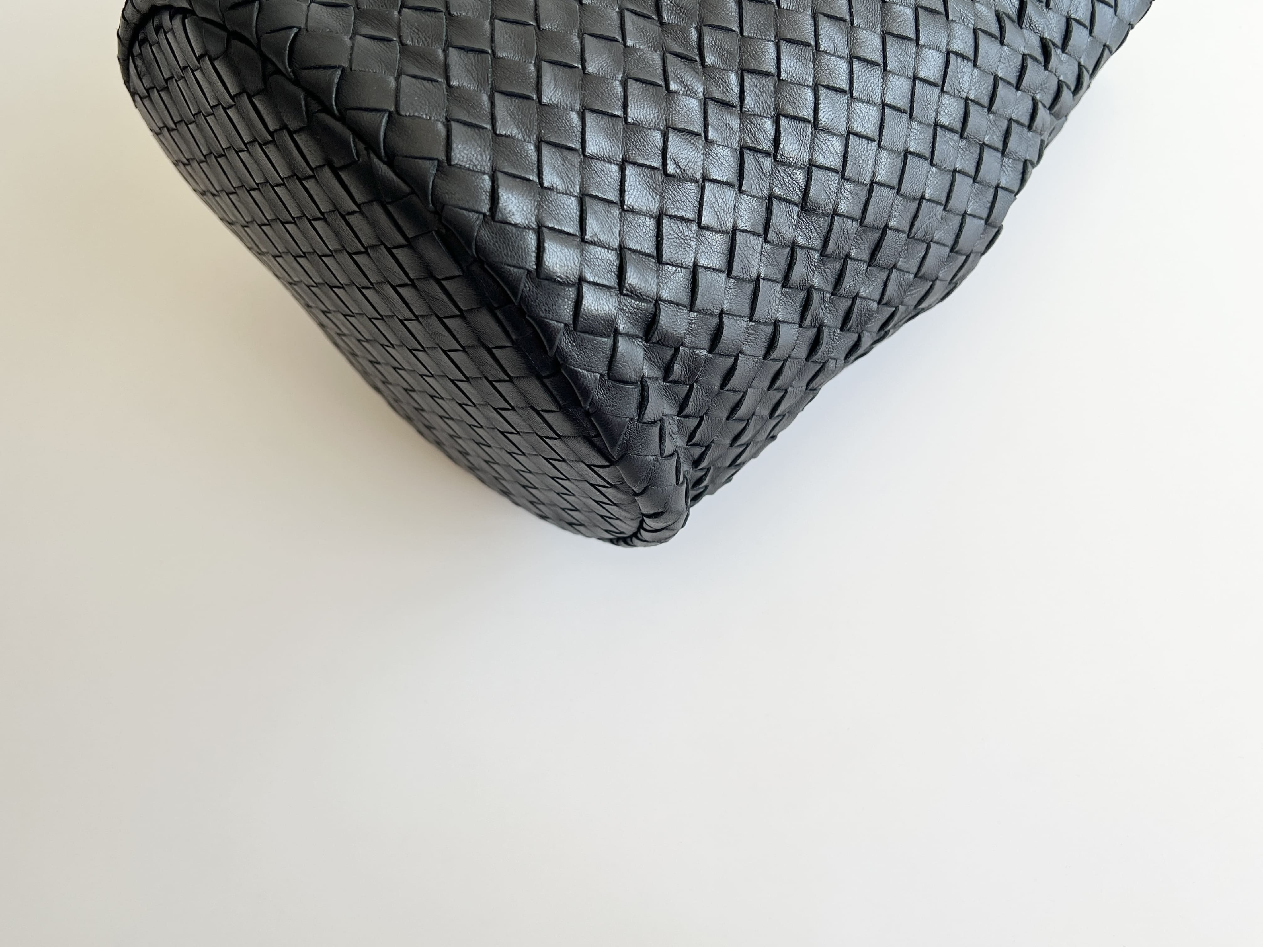 Intrecciato Leather Handbag — view 12