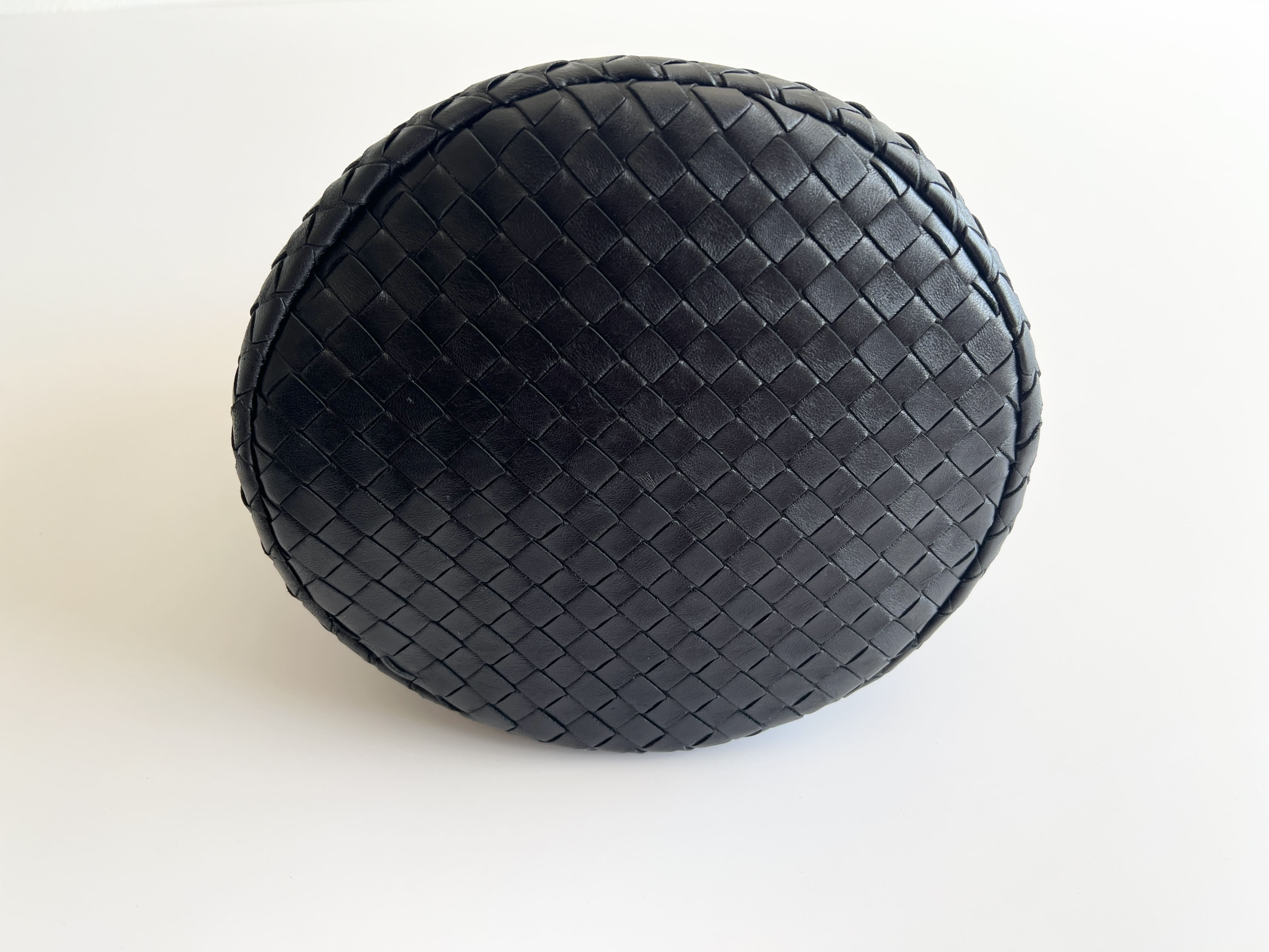 Intrecciato Leather Handbag — view 15