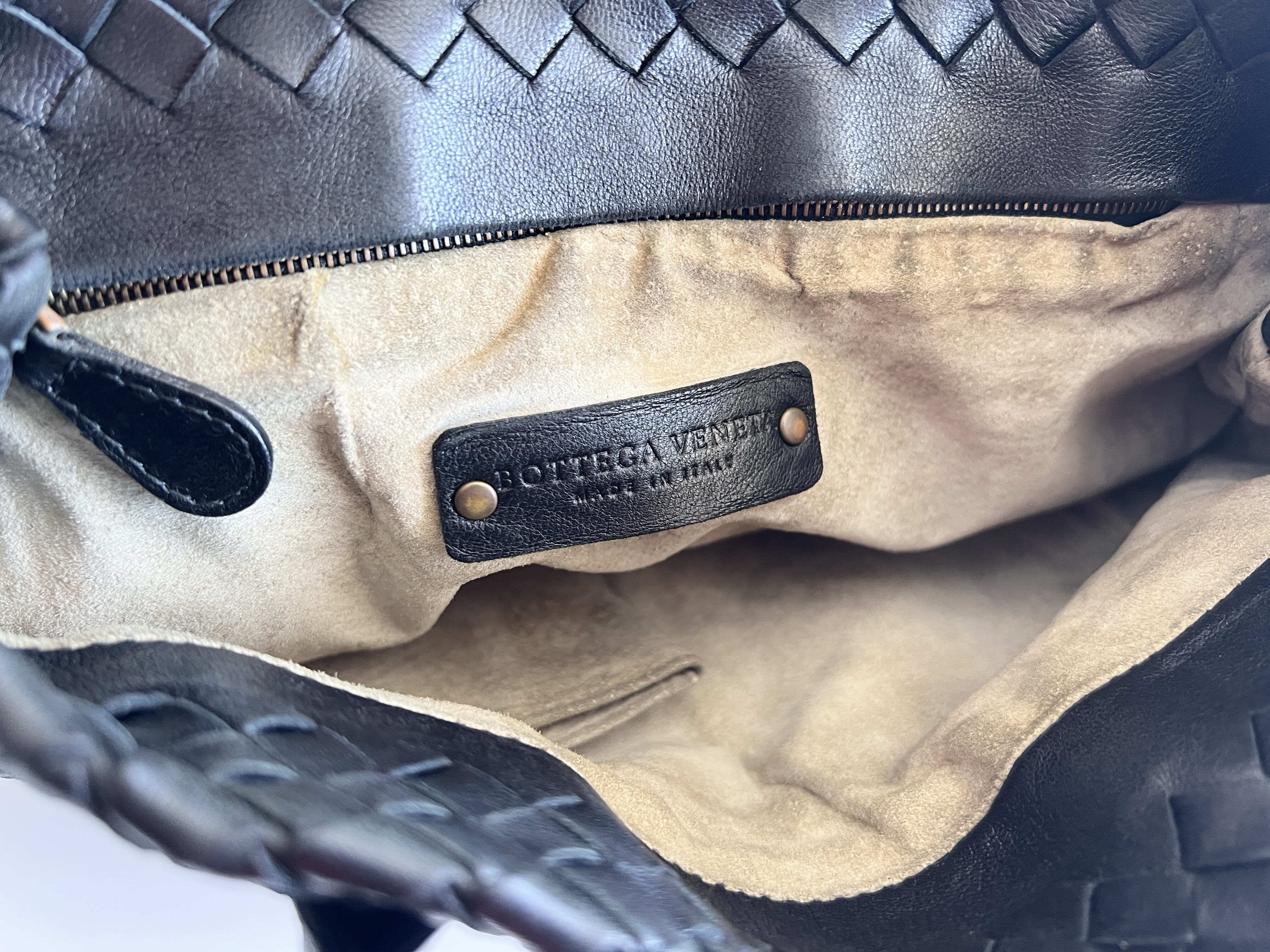 Intrecciato Leather Handbag — view 6