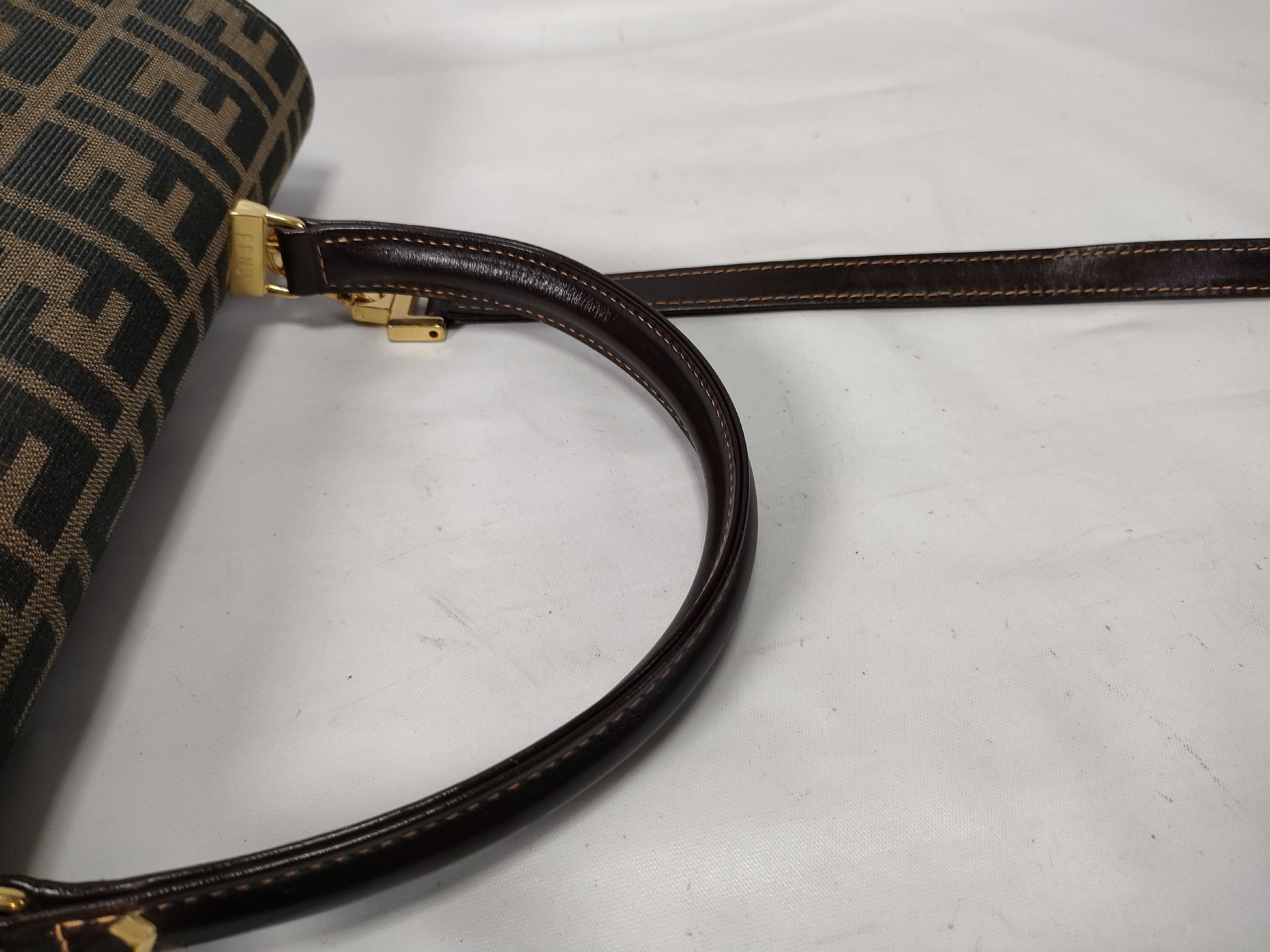 Zucca 2-way Shoulder Bag with Padlock and Top Handle — view 3