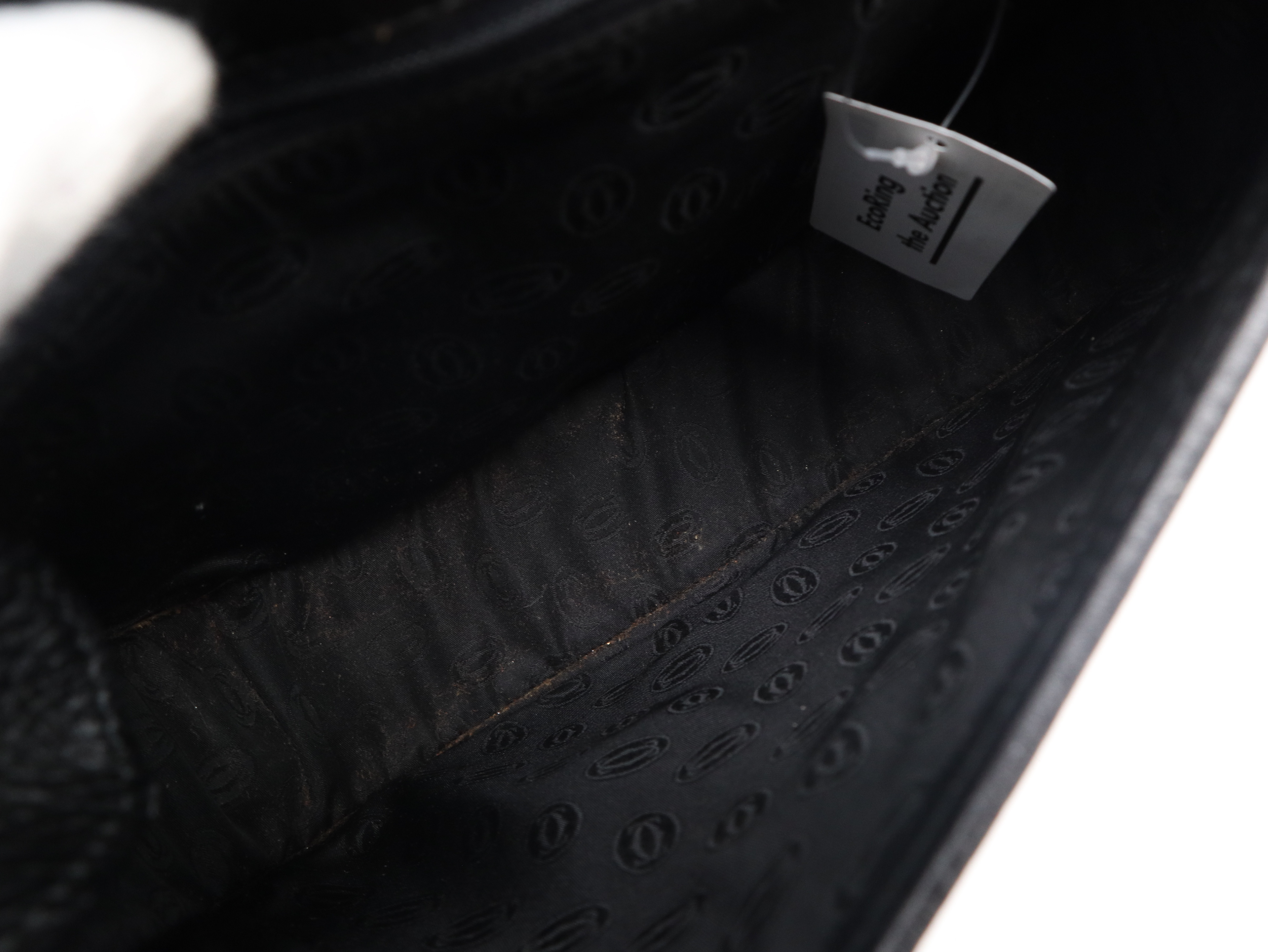 Leather Must Line Black Shoulder Bag — view 11