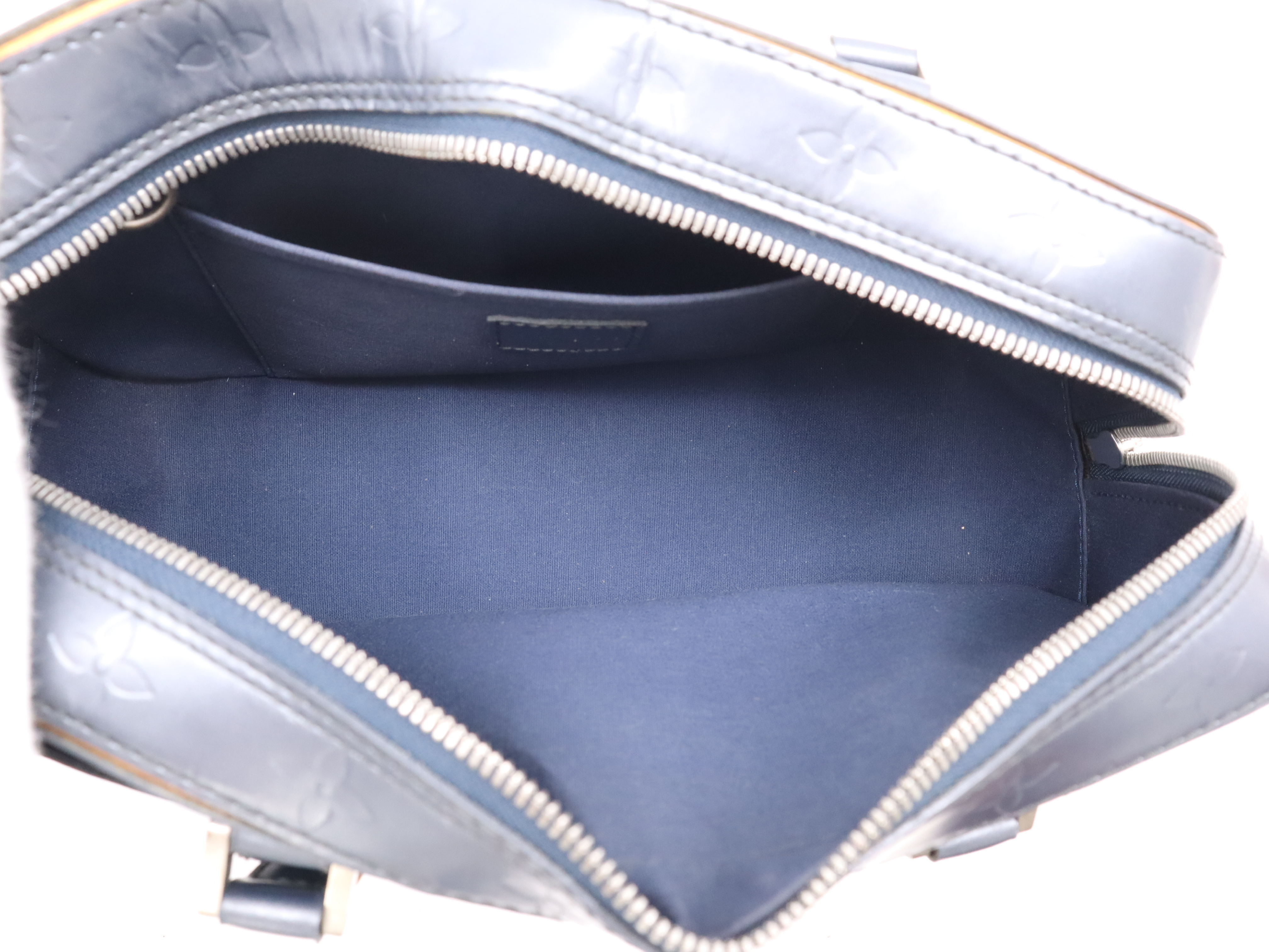M55172 Monogram Matte Shelton Blue Handbag — view 11