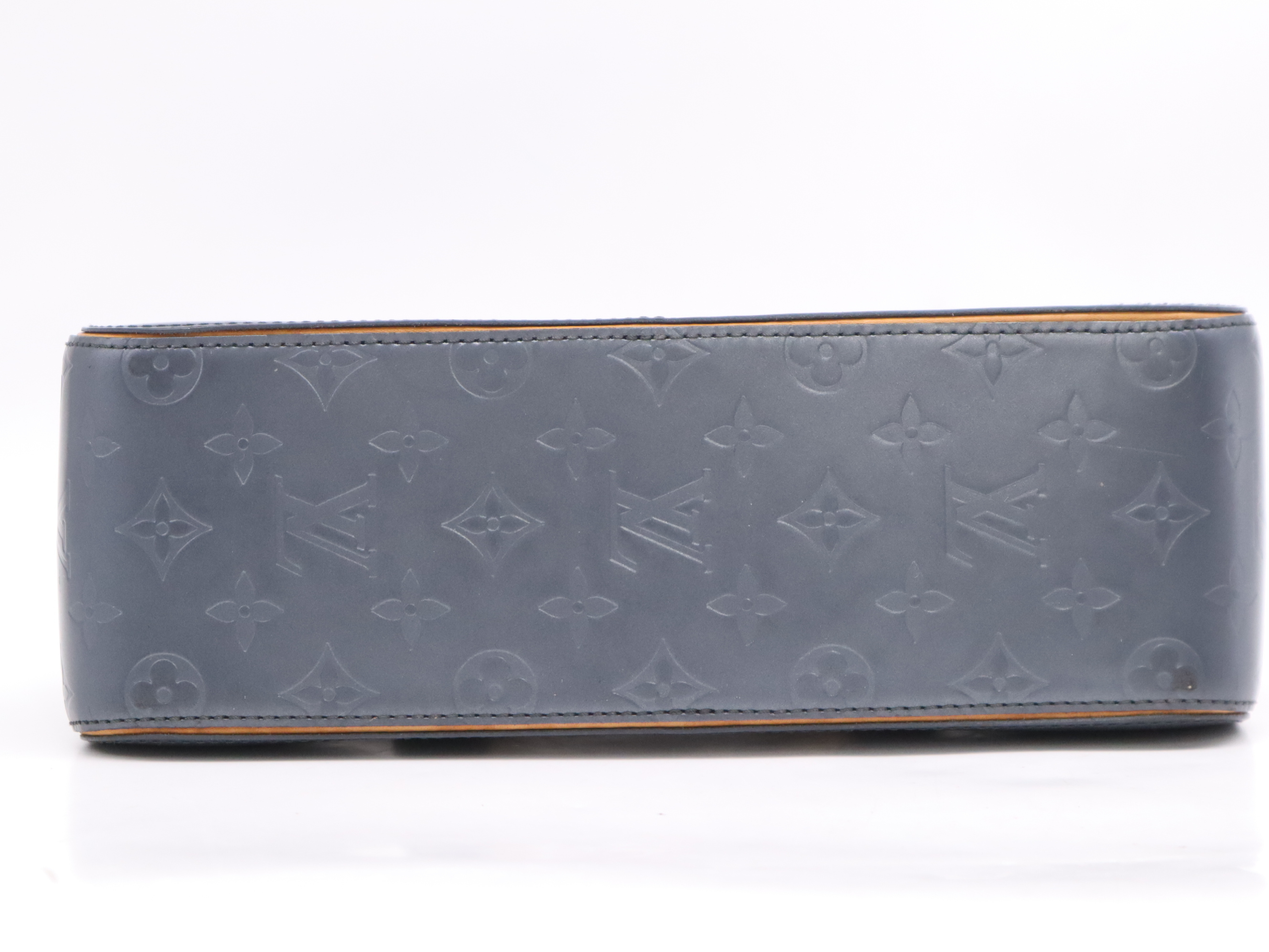 M55172 Monogram Matte Shelton Blue Handbag — view 4