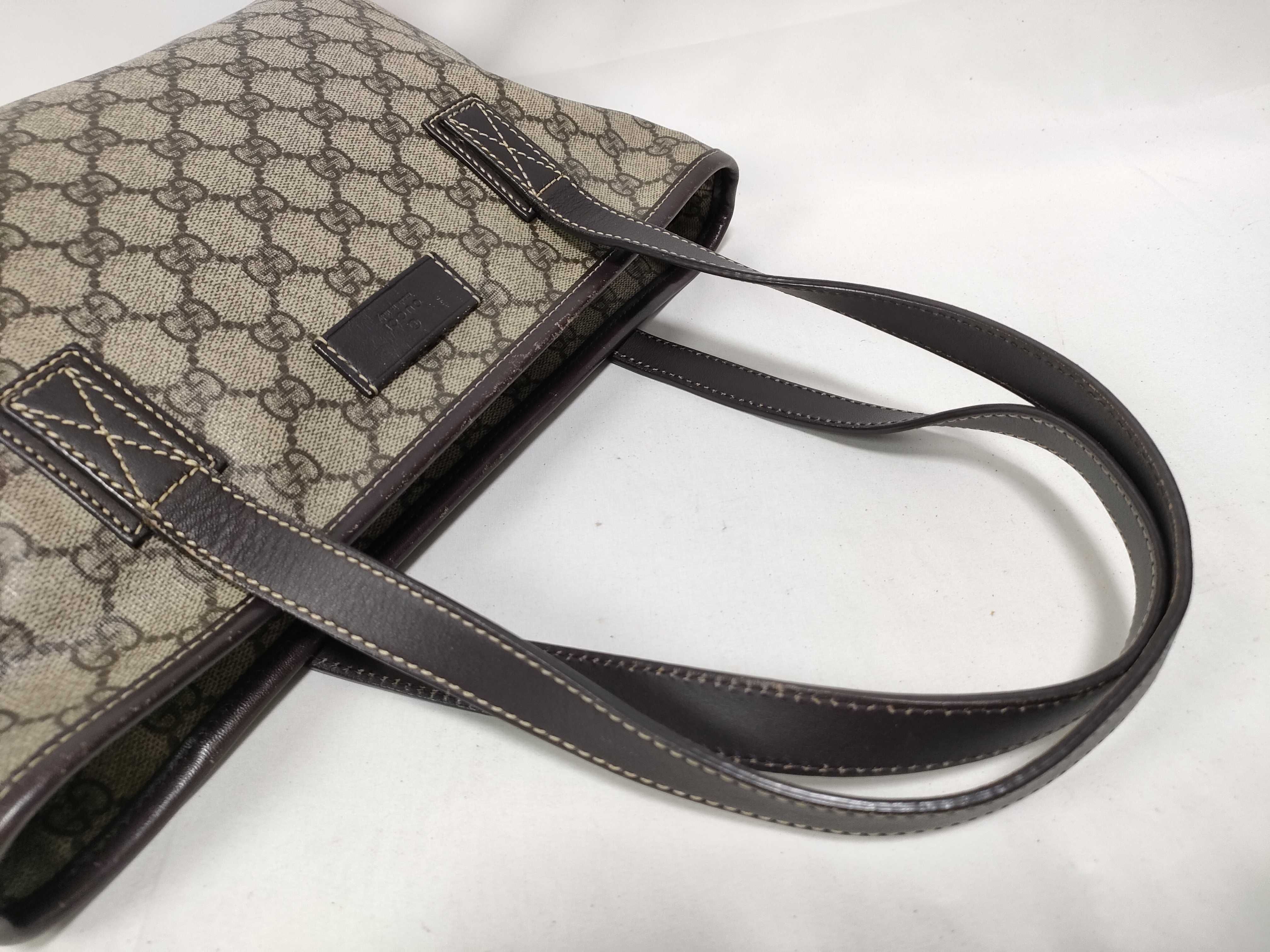 GG Supreme 211138 Tote Bag with Dust Bag — view 9