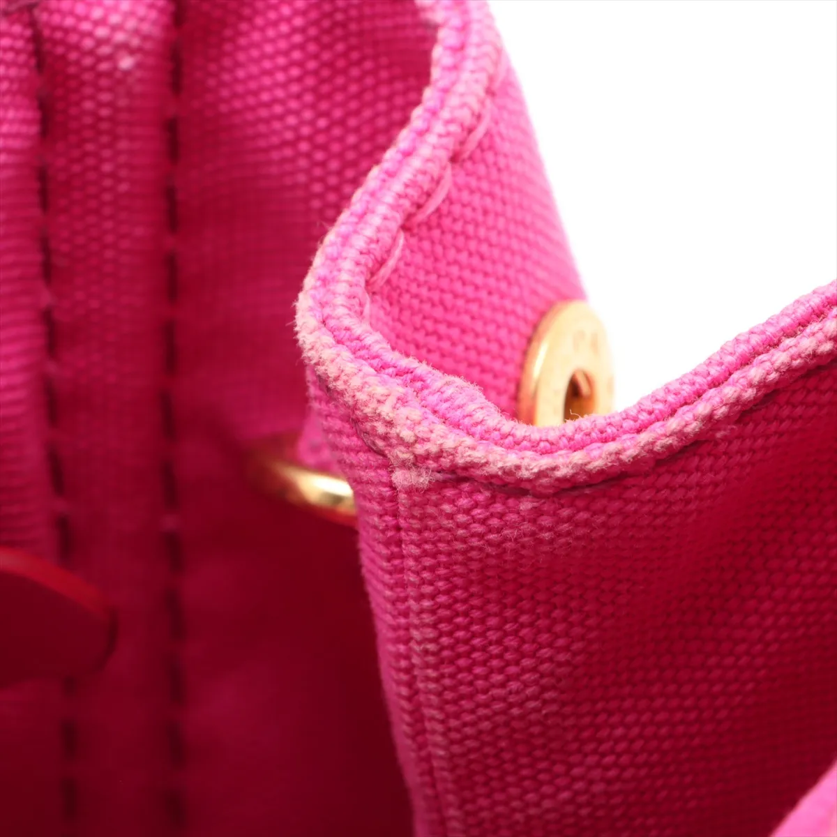 Canapa Canvas 2WAY Handbag Pink 1BG439 Bearer Guarantee — view 11