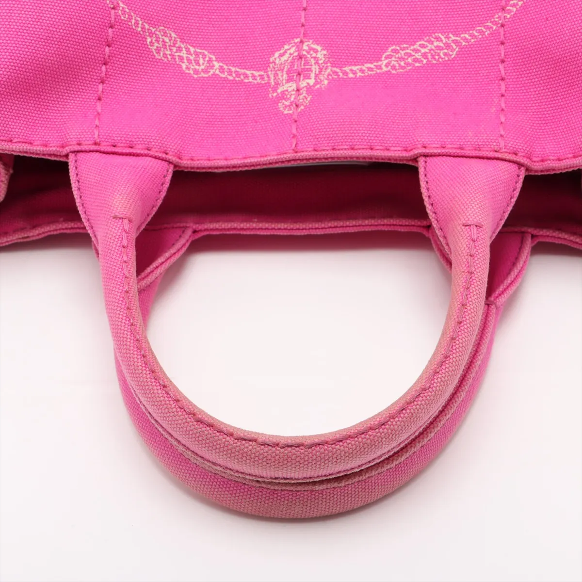 Canapa Canvas 2WAY Handbag Pink 1BG439 Bearer Guarantee — view 5