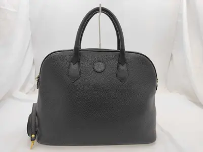Leather 2-Way Handbag