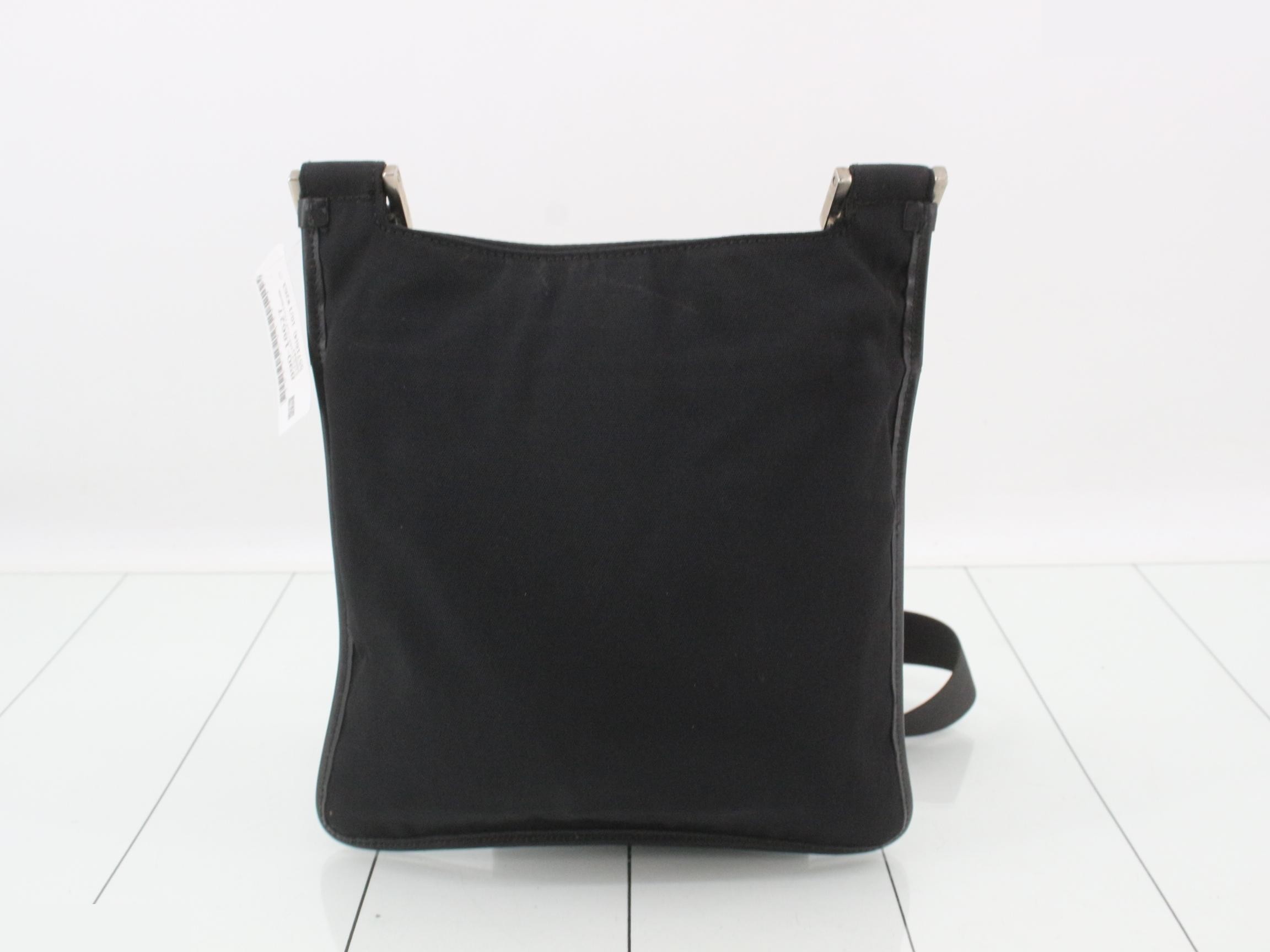 logo shoulder bag, black, 019 0350 200047 — view 2