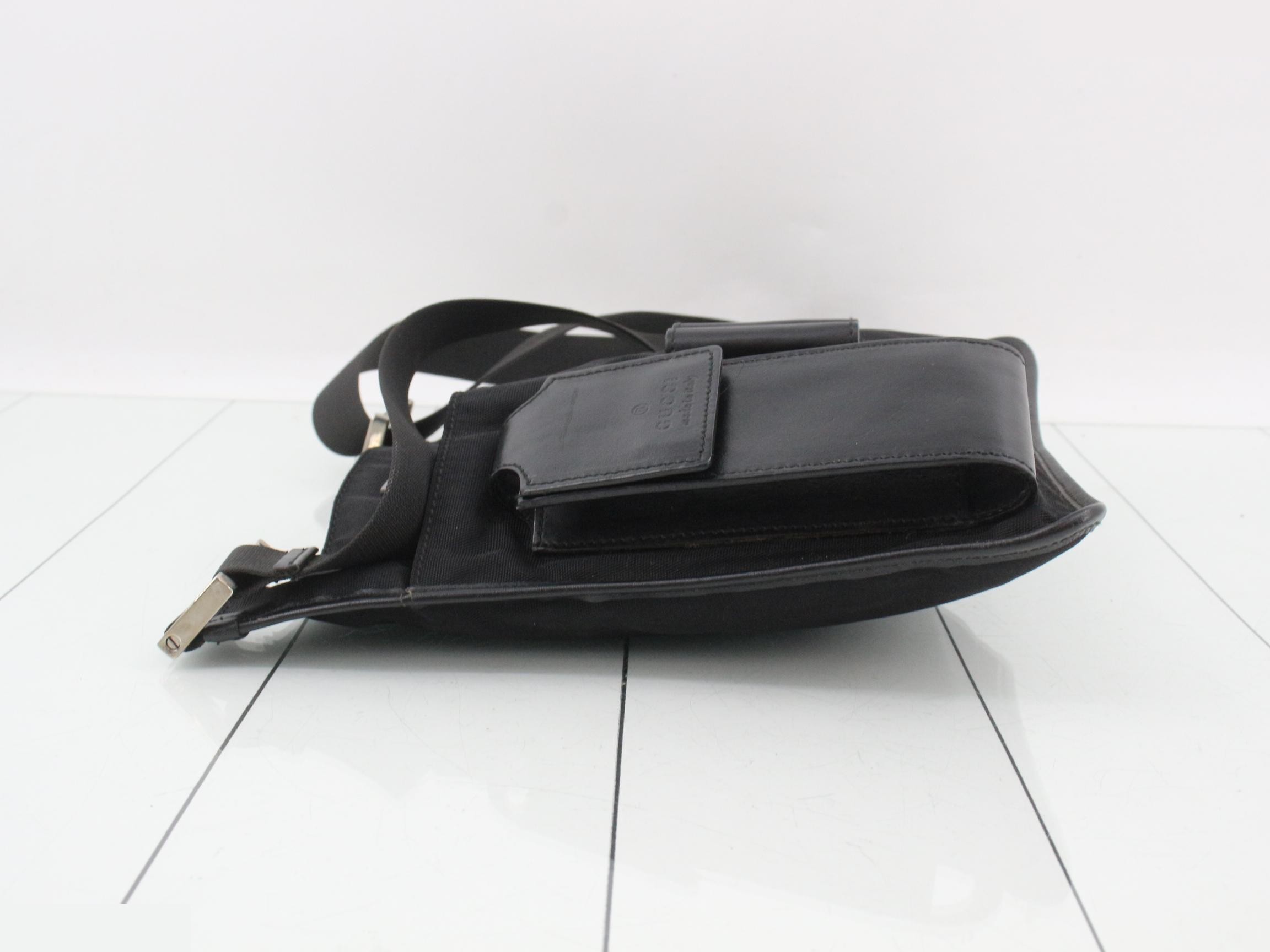 logo shoulder bag, black, 019 0350 200047 — view 4