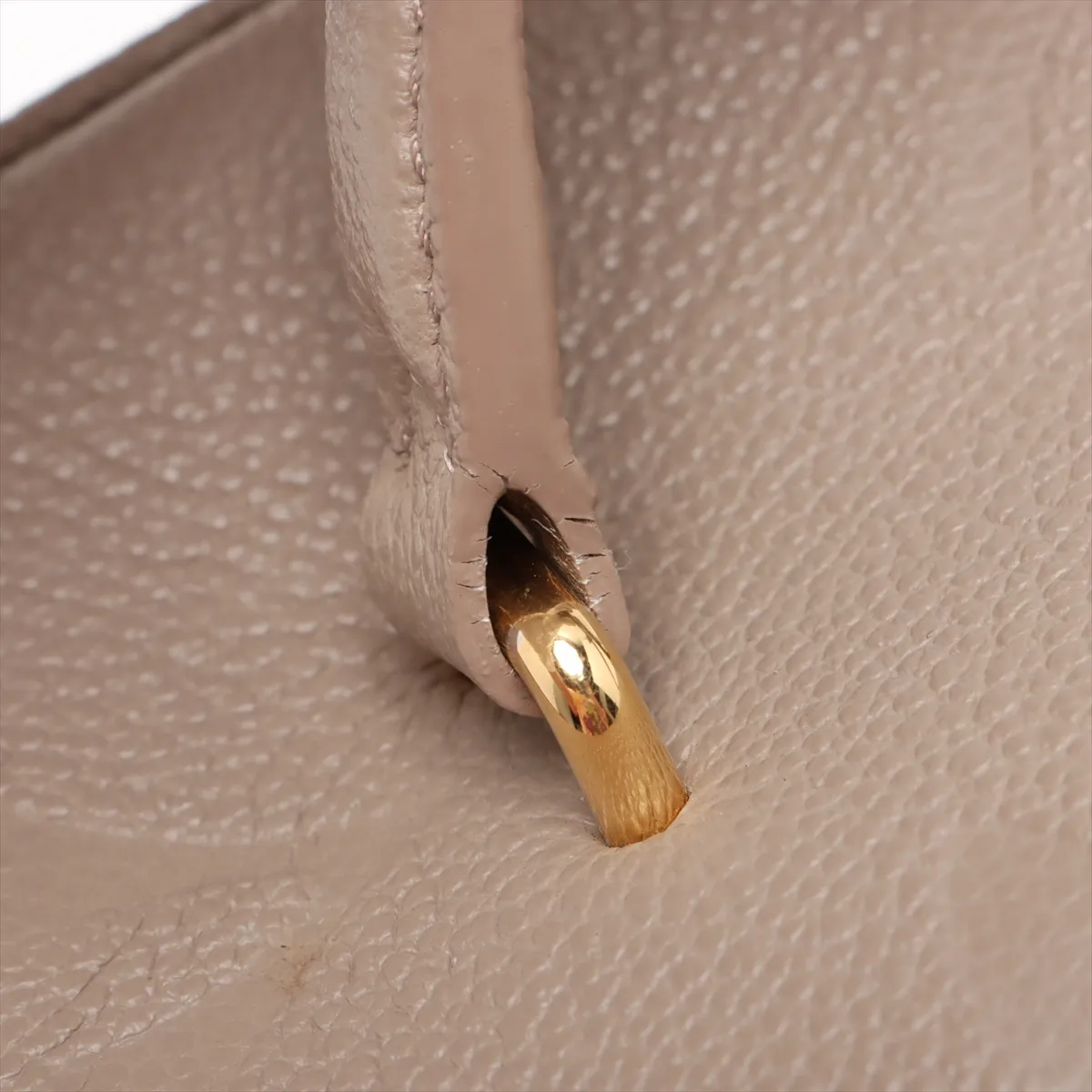 Monogram Empreinte Vanity PM M45608 Beige RFID response — view 11