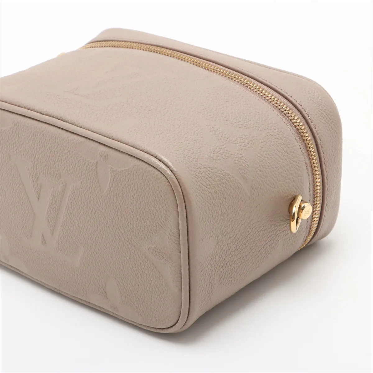 Monogram Empreinte Vanity PM M45608 Beige RFID response — view 3