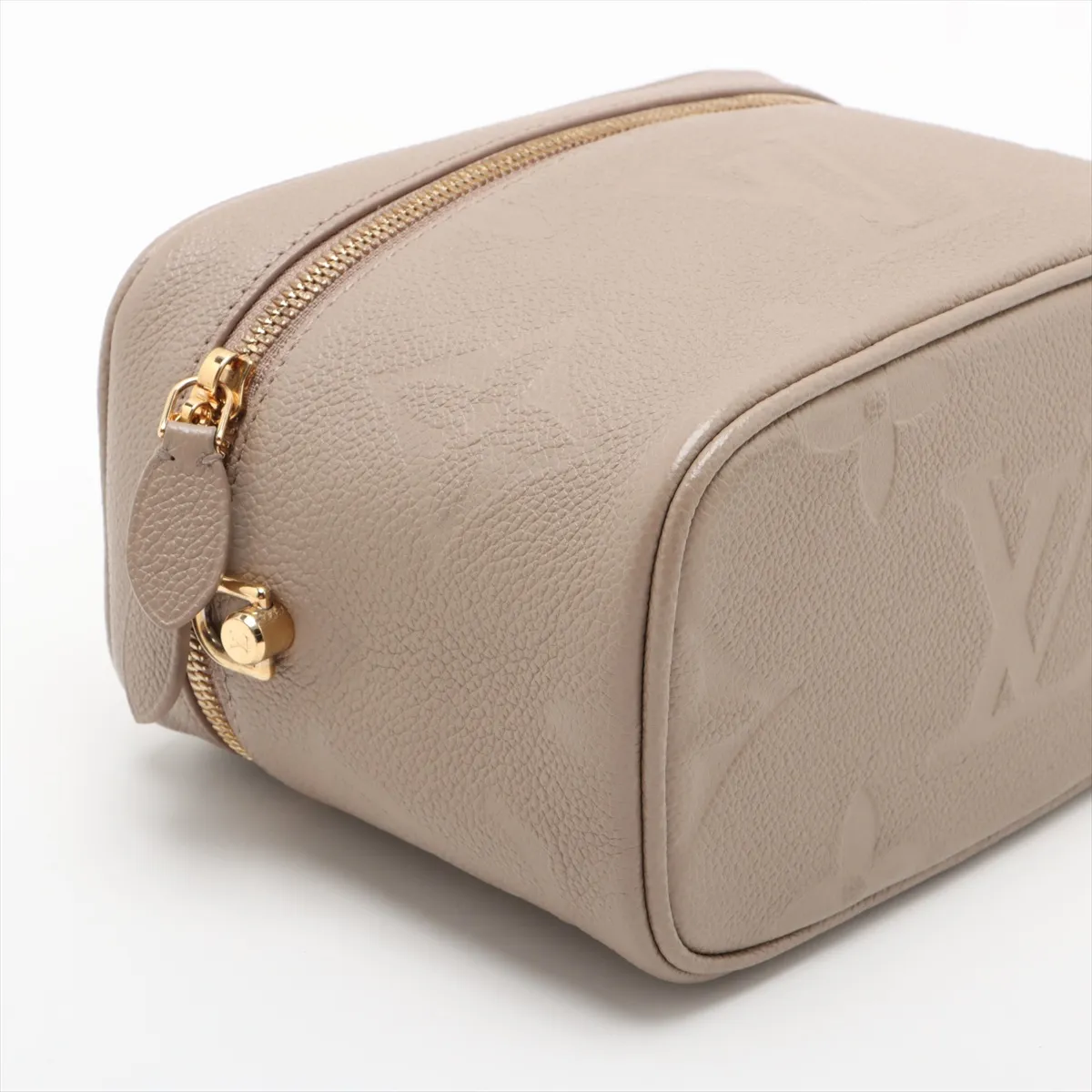 Monogram Empreinte Vanity PM M45608 Beige RFID response — view 4