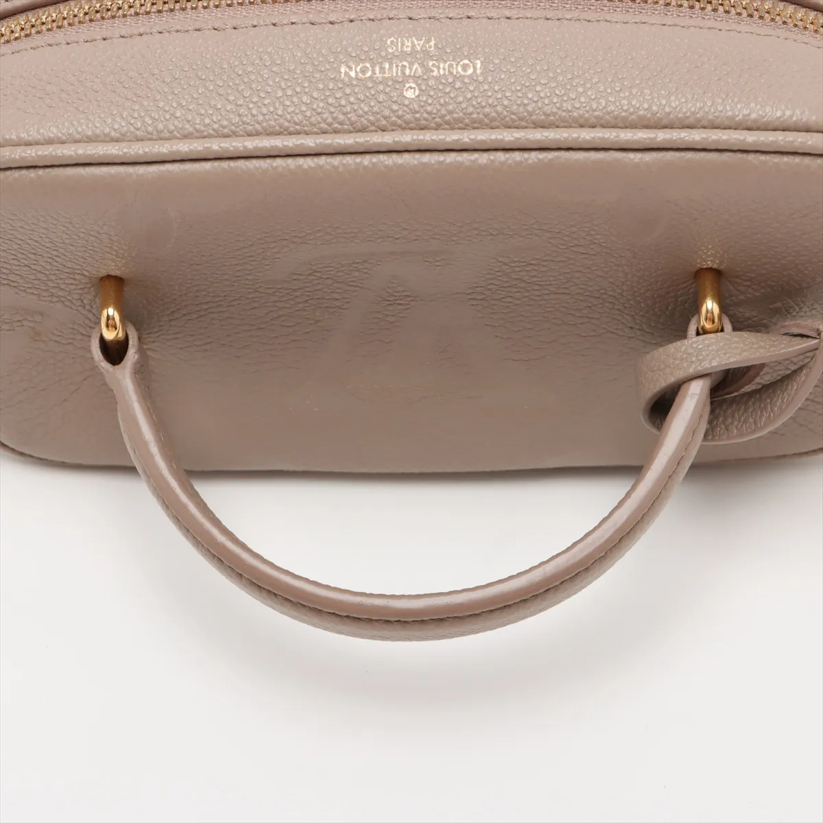 Monogram Empreinte Vanity PM M45608 Beige RFID response — view 5