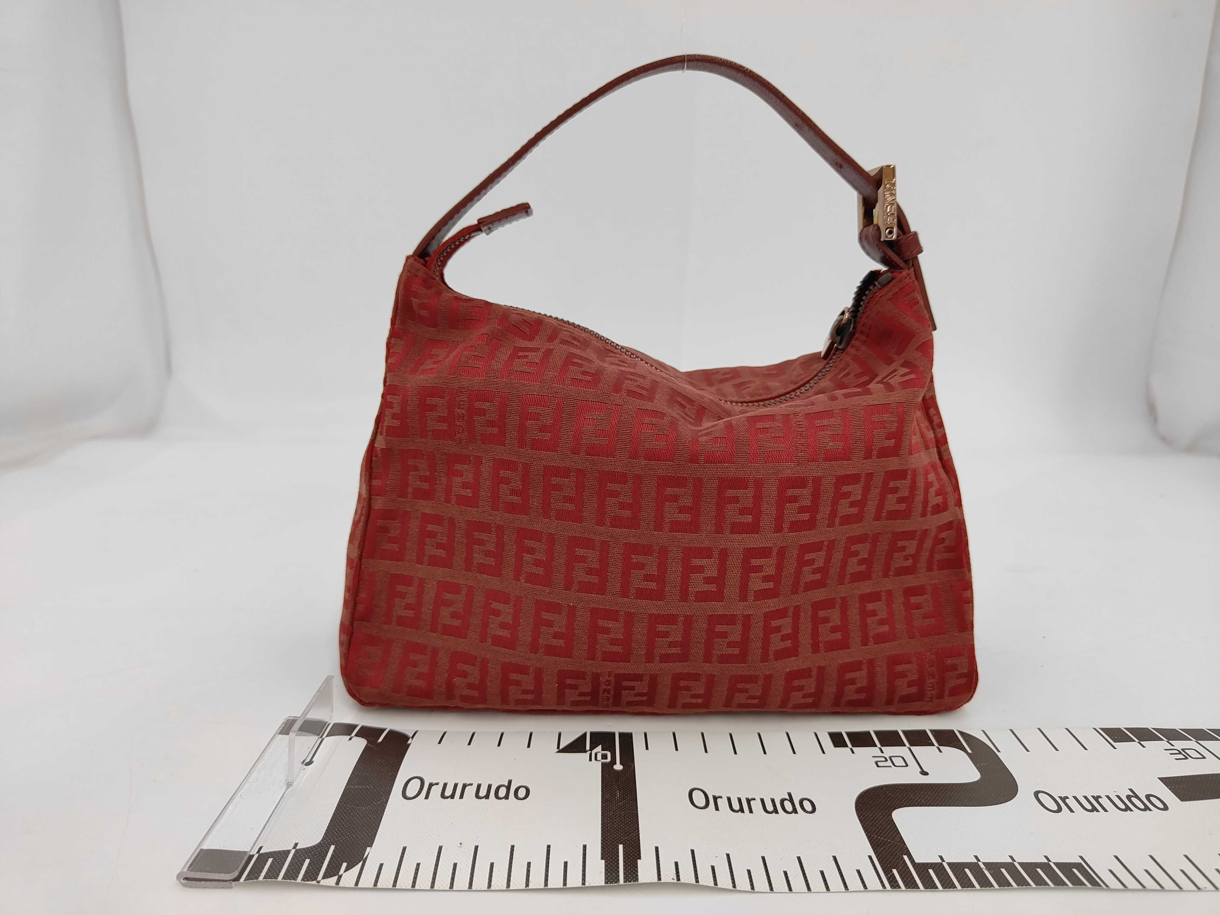 accessory pouch, Zucchino red, pouch, handbag — view 2