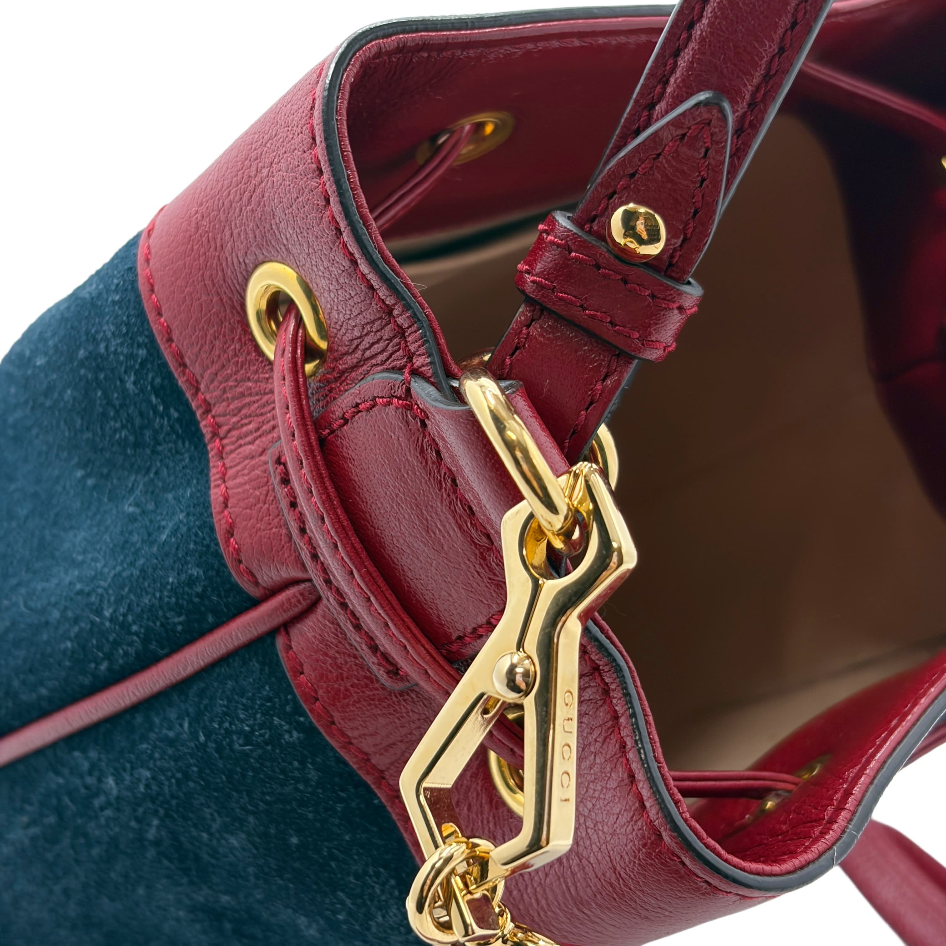 Ophidia Small Bucket Shoulder Bag — view 10