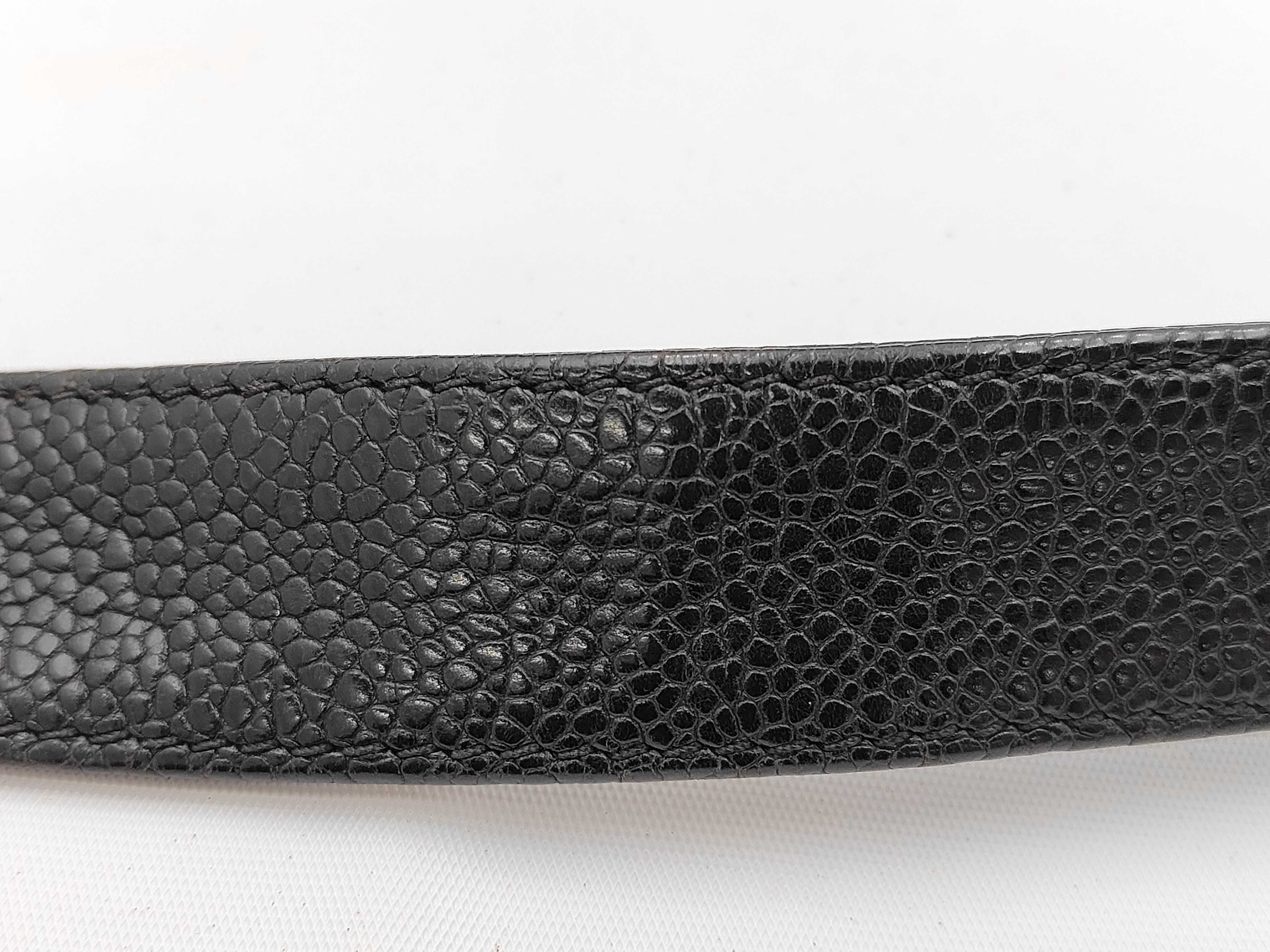 Matelassé Shoulder Bag, Caviar Leather, Chain, Silver Hardware, Black, Series 4 — view 4