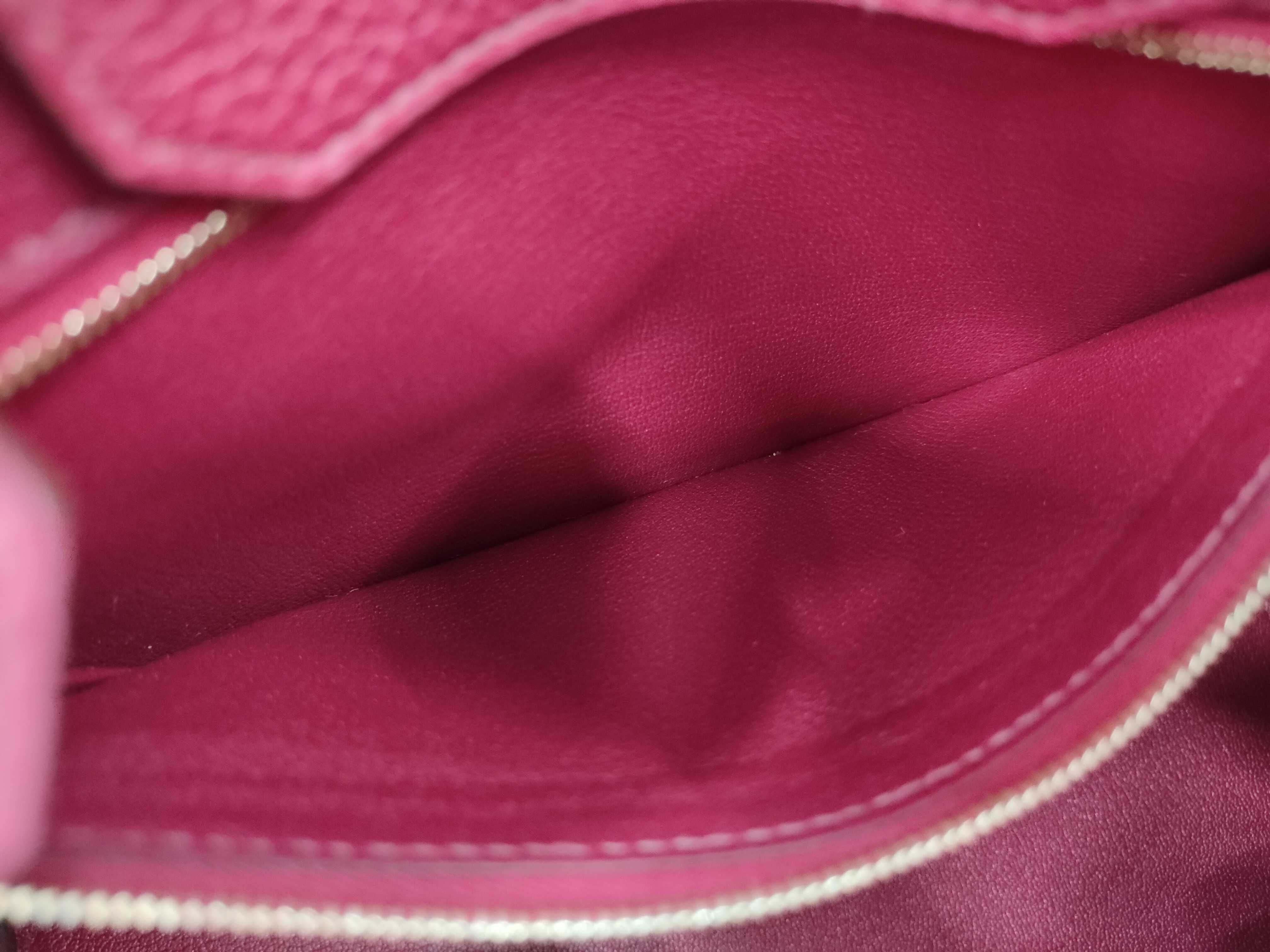 Birkin 30 Togo Ruby Gold Hardware B Stamp Handbag — view 12