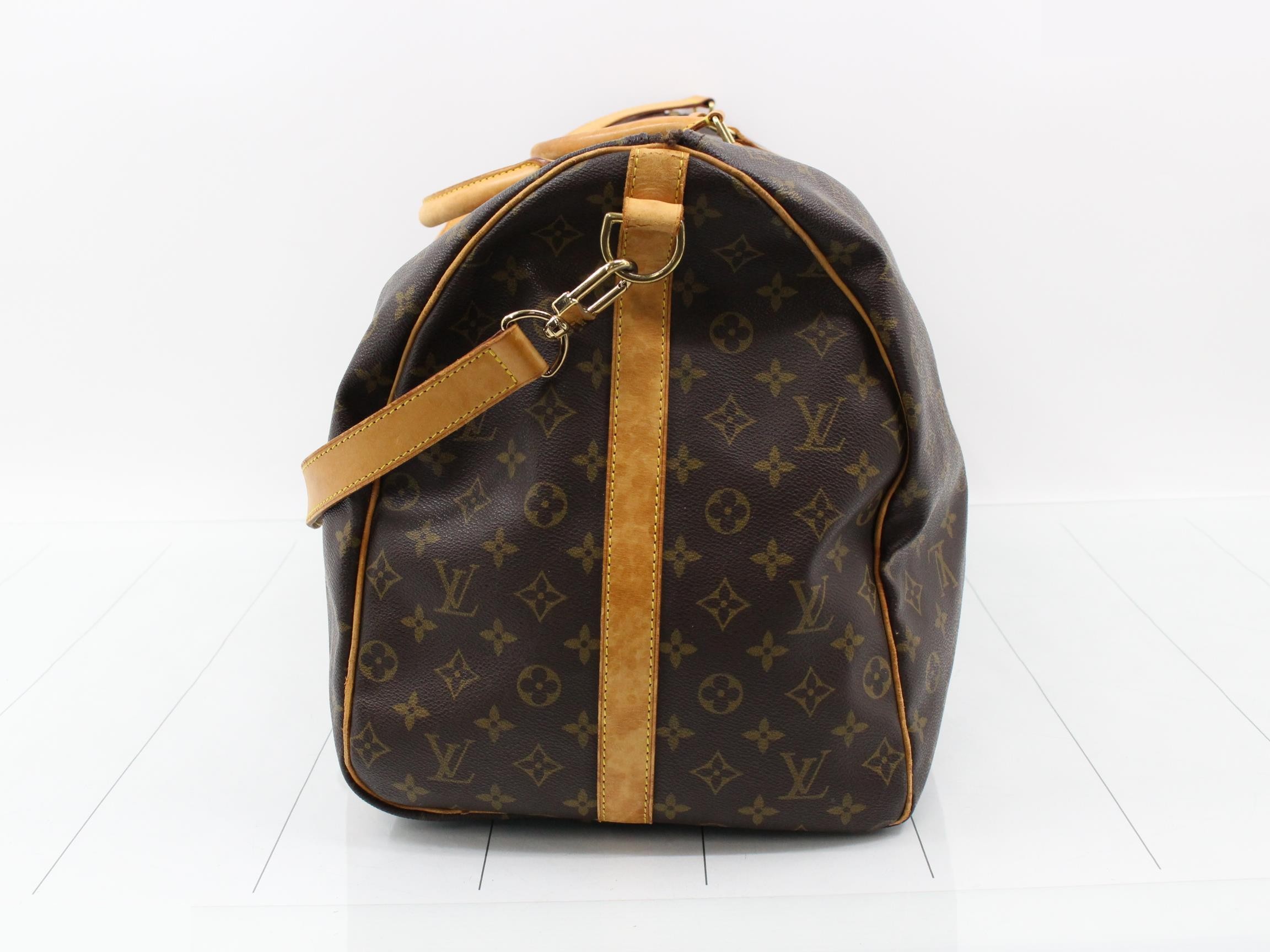 Keepall Bandoulière 60 with shoulder strap — view 3