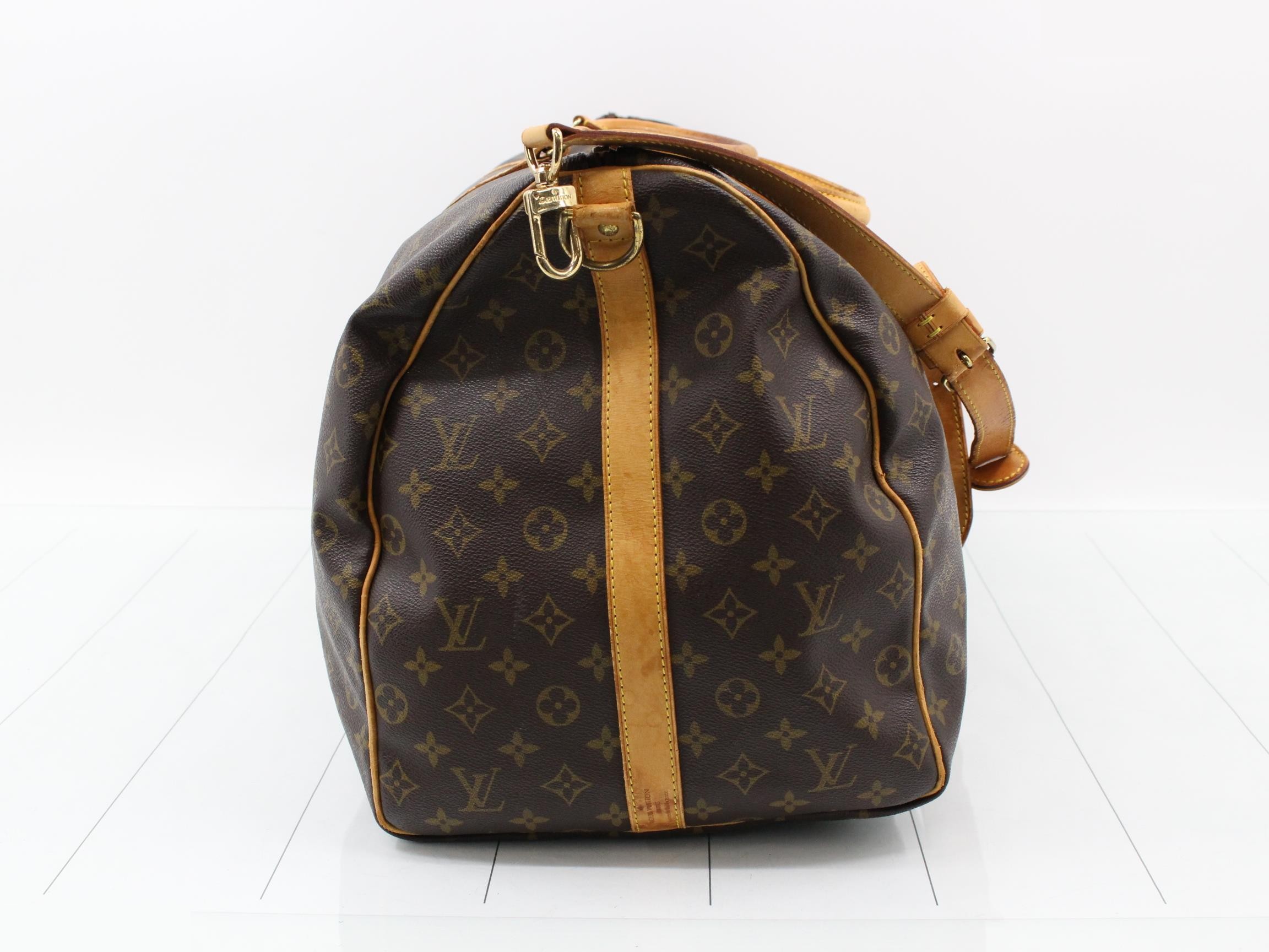 Keepall Bandoulière 60 with shoulder strap — view 4