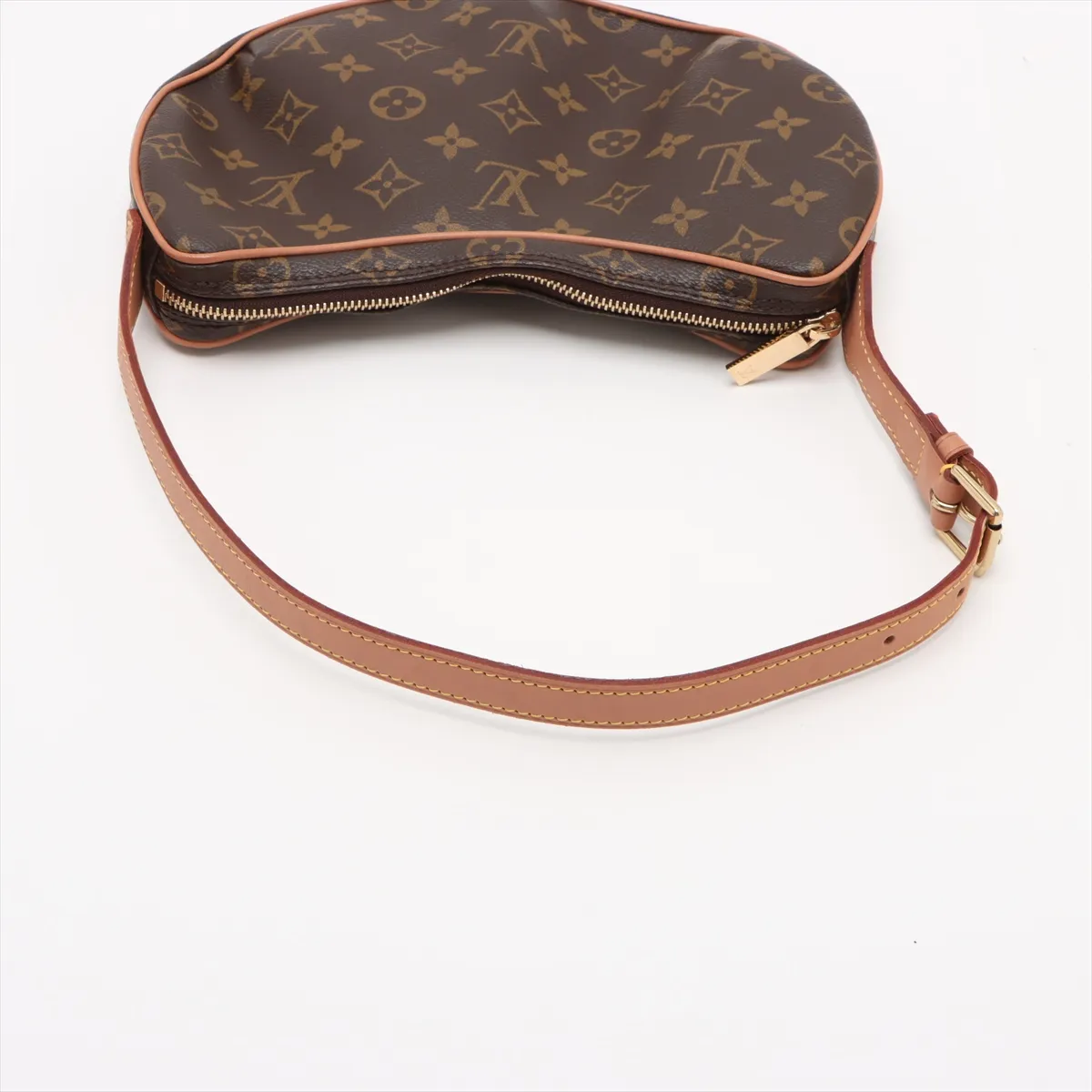 Monogram Pochette Croissant M51510 SP0023 Brown — view 5