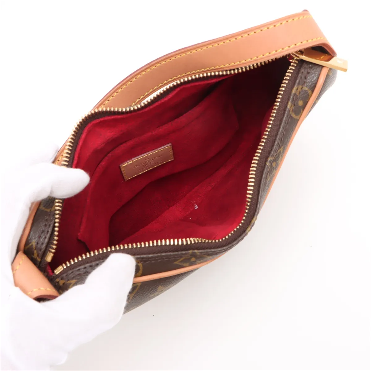Monogram Pochette Croissant M51510 SP0023 Brown — view 7