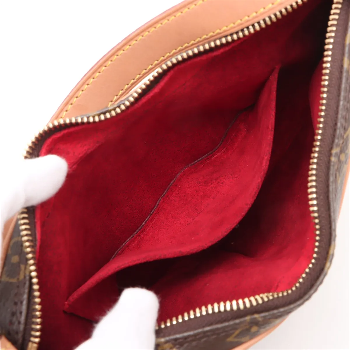 Monogram Pochette Croissant M51510 SP0023 Brown — view 8