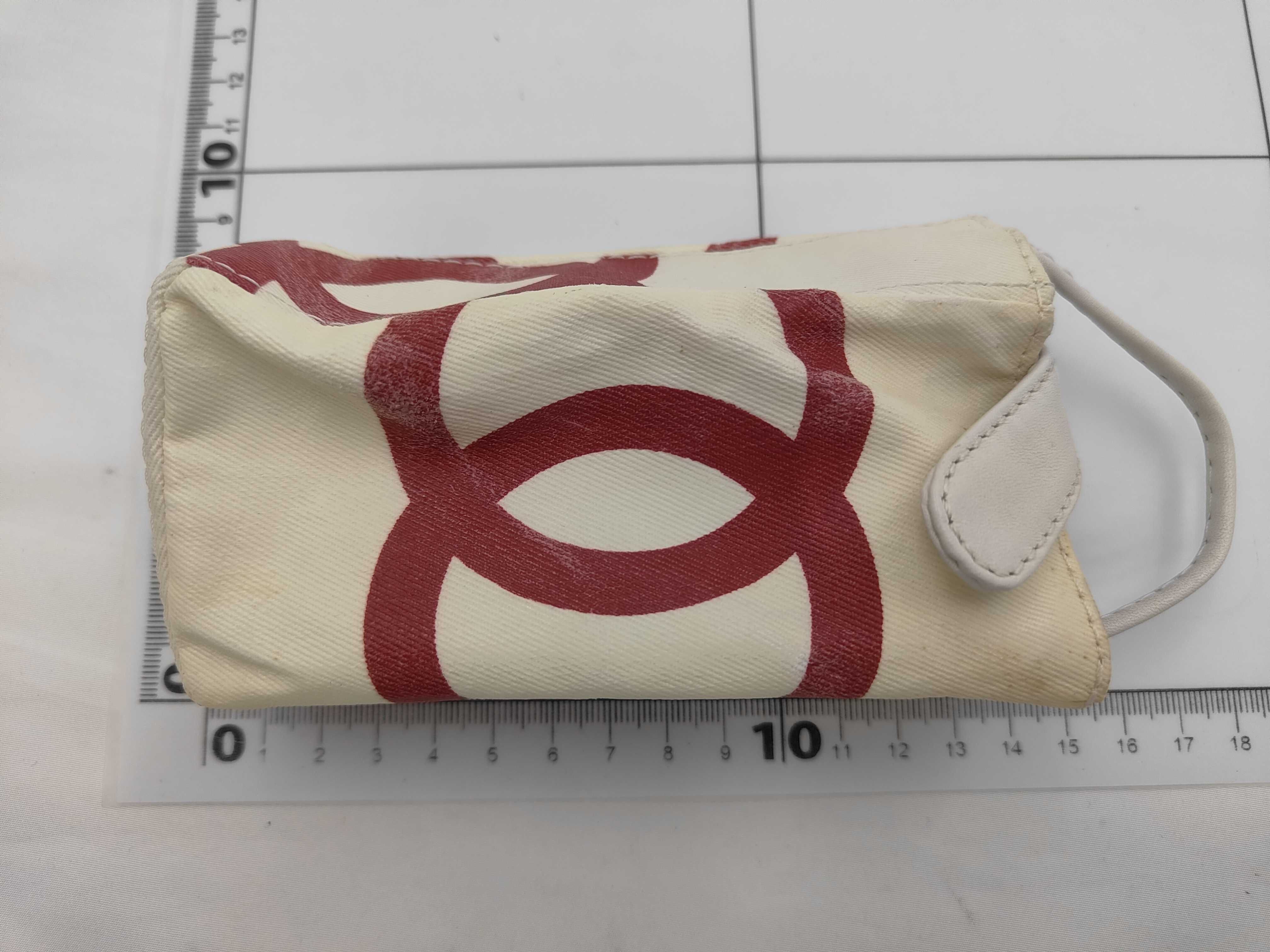 Matelasse Straw Plastic Chain Tote Bag White Seal No. 6 Tote Bag — view 14