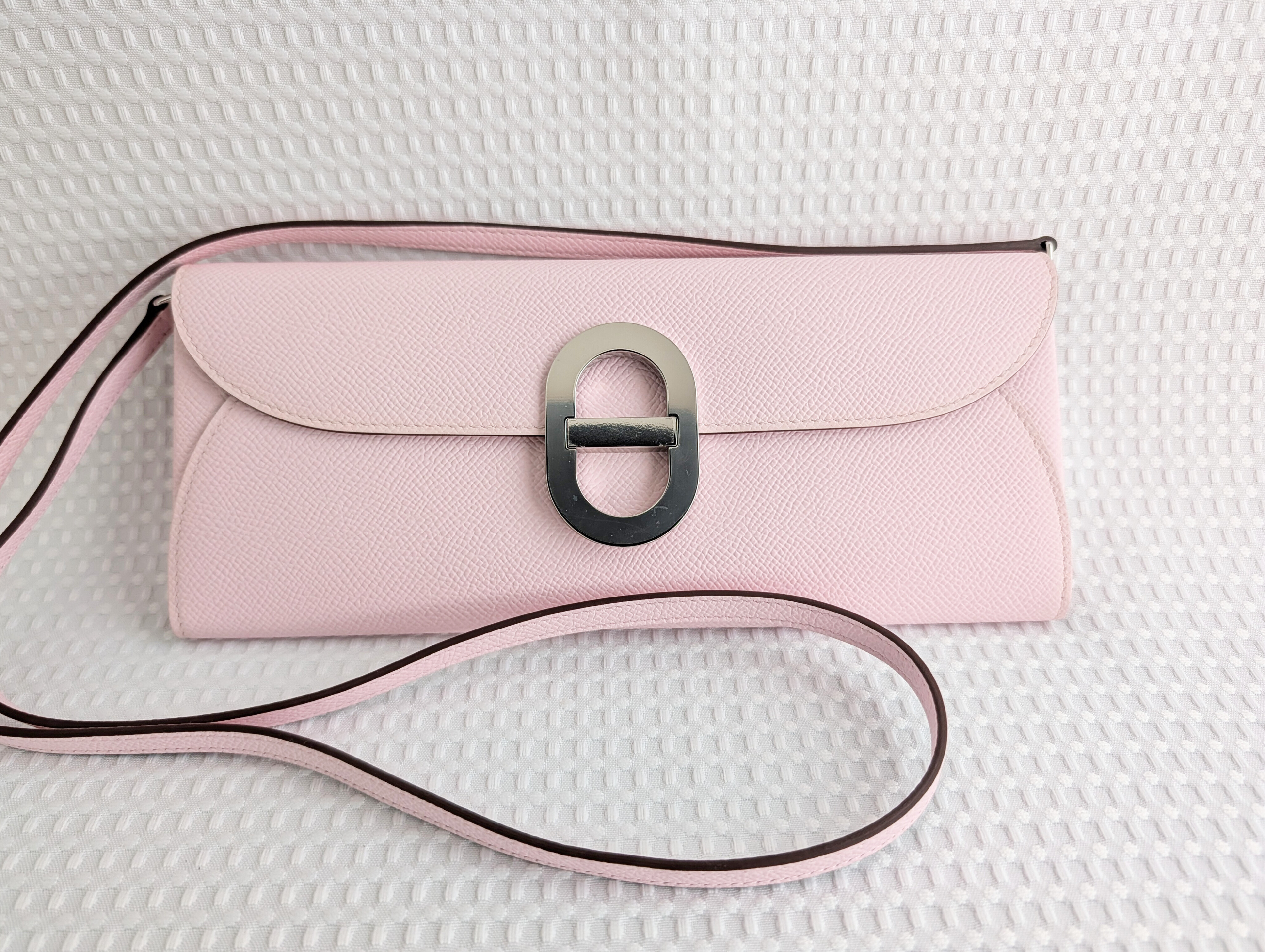 Chaine d'Ancre To Go Rose Darling Silver Hardware W Stamp Shoulder Bag — view 3