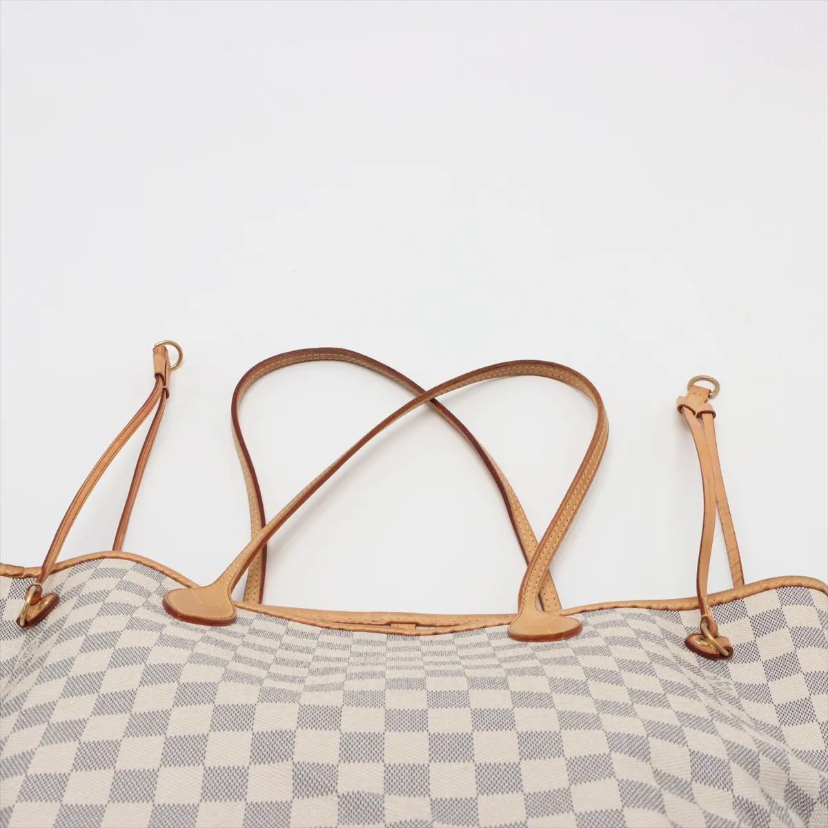 Damier Azur Neverfull MM N51107 SP4099 White — view 6