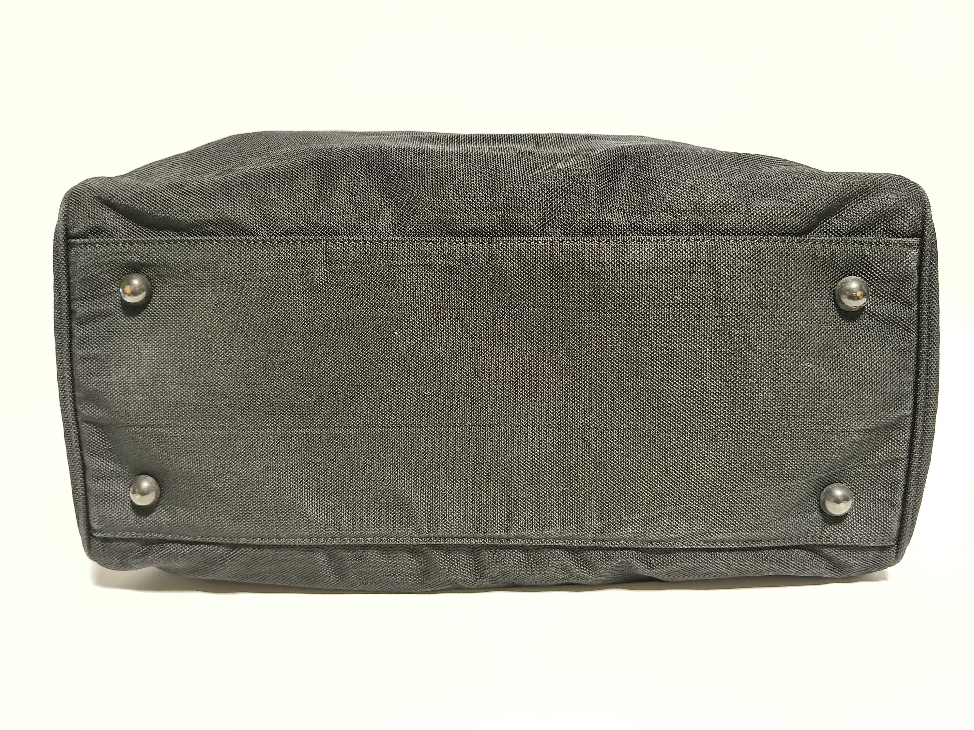 Blue Label Canvas Handbag Boston Bag — view 8