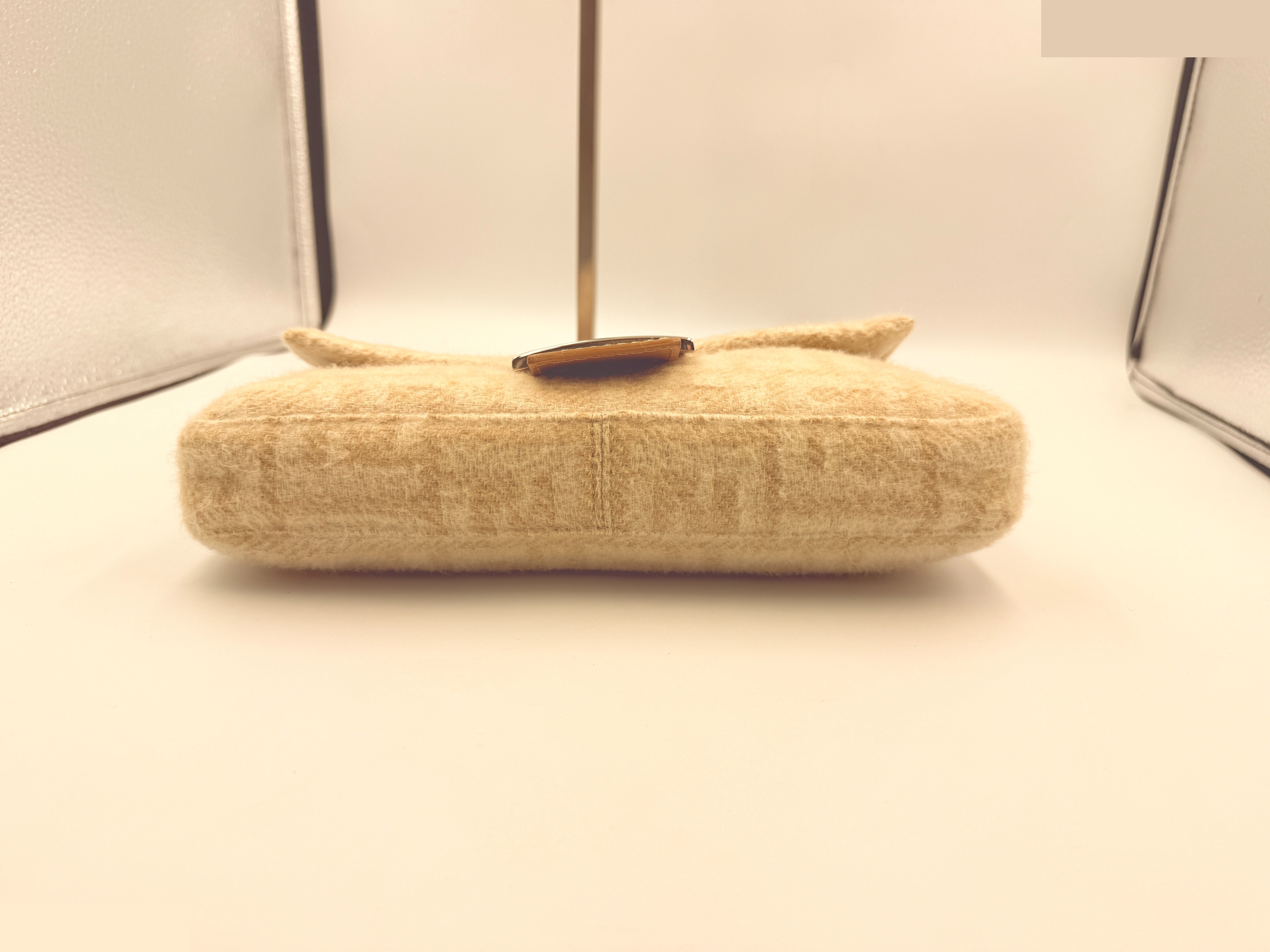 ZUCCA (Bag) - Shoulder Bag, Mamma Bucket, Felt, Beige — view 6