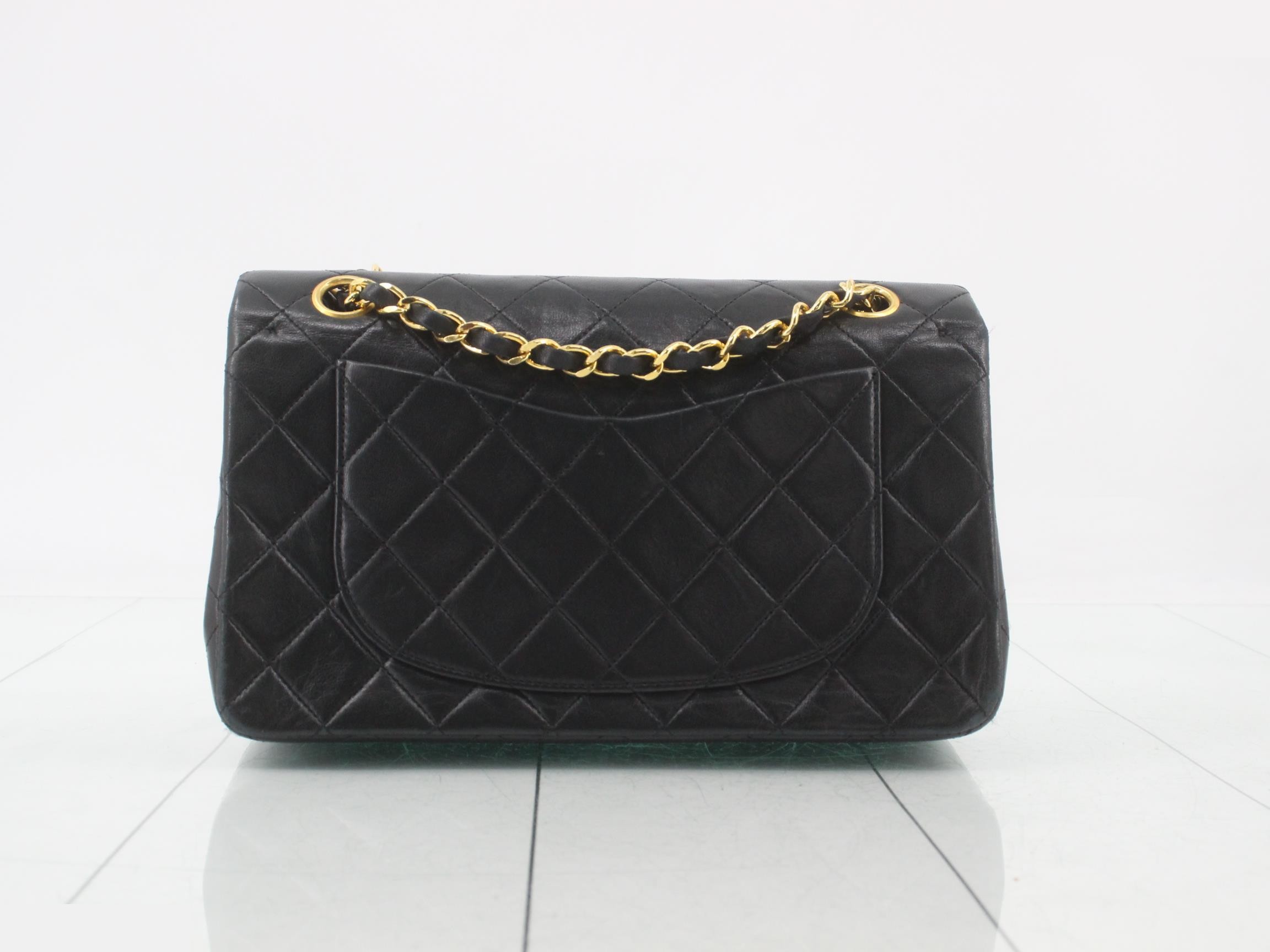 Matelassé 23 Double Flap Lambskin Chain Shoulder Bag, Series 1 — view 2
