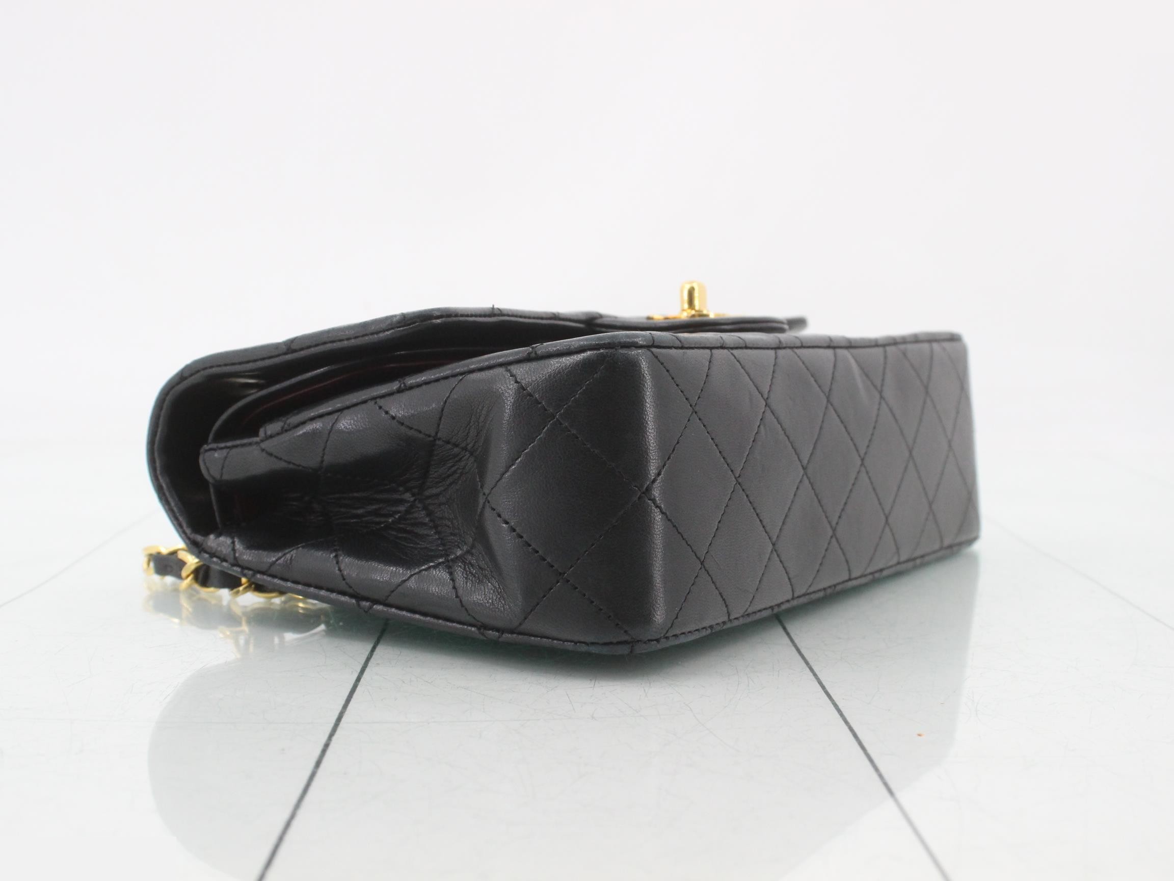 Matelassé 23 Double Flap Lambskin Chain Shoulder Bag, Series 1 — view 5