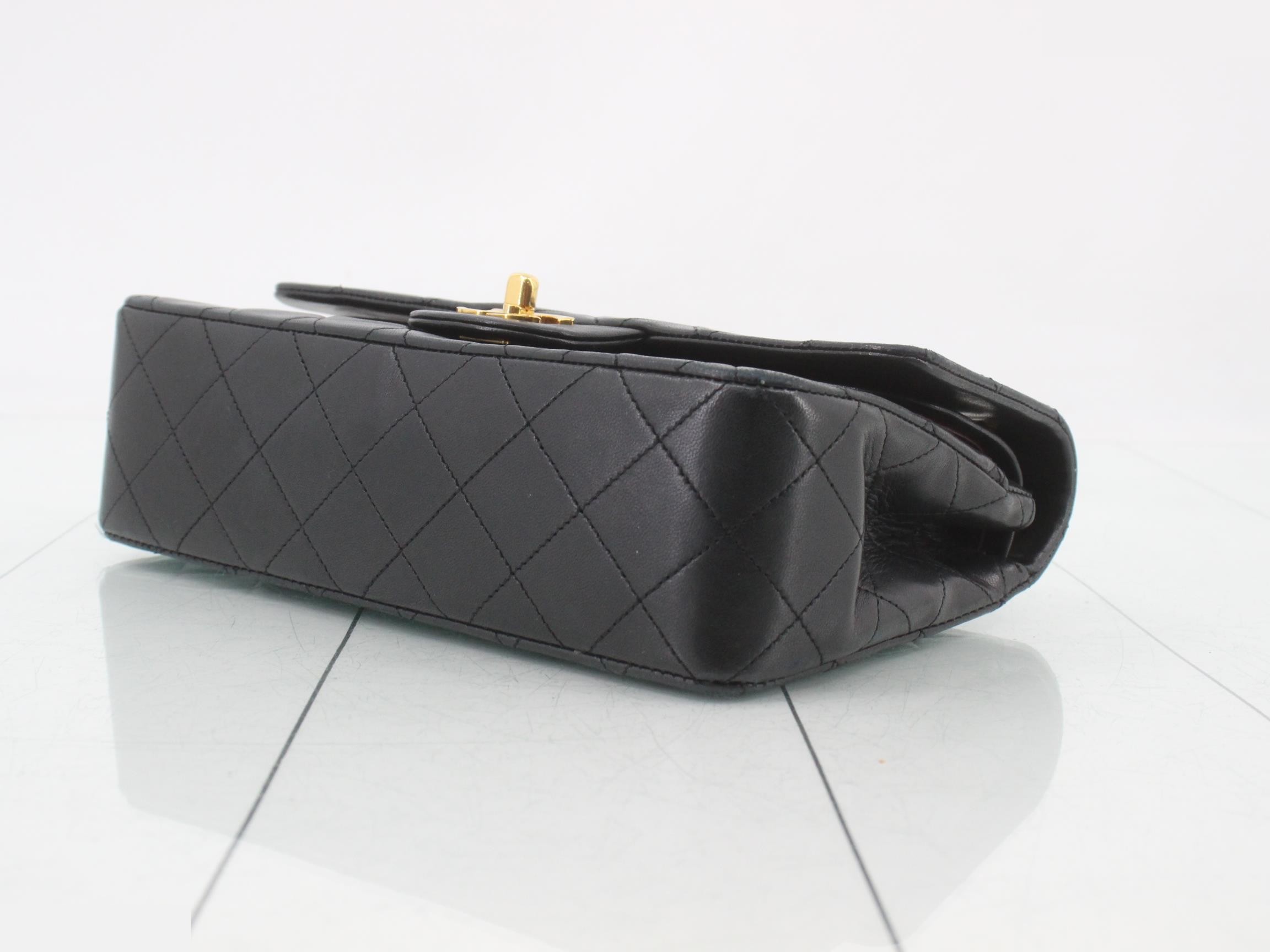 Matelassé 23 Double Flap Lambskin Chain Shoulder Bag, Series 1 — view 6
