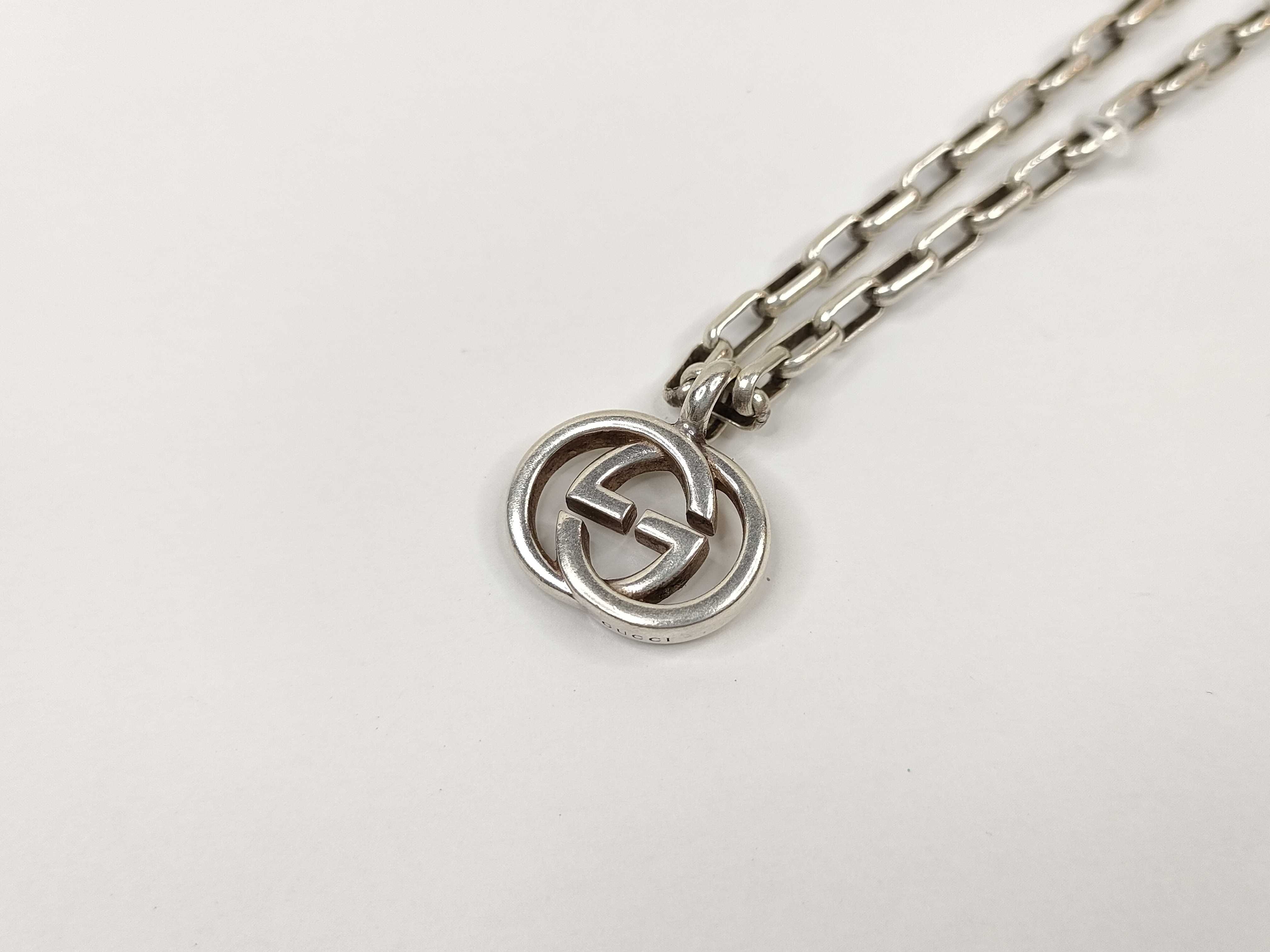 Interlocking G Necklace — view 3