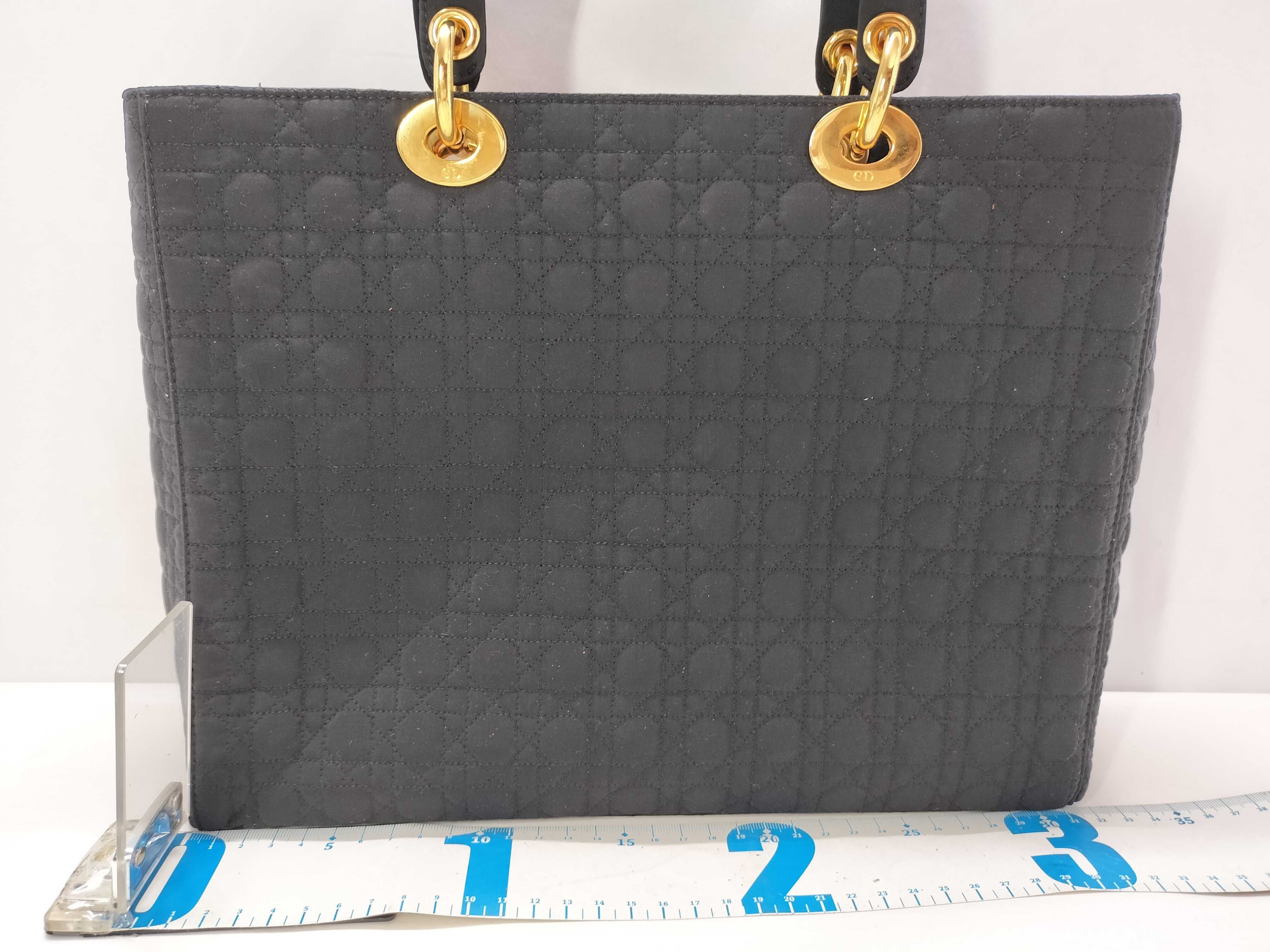 Lady Dior Large Handbag (RU0999) - Black — view 2