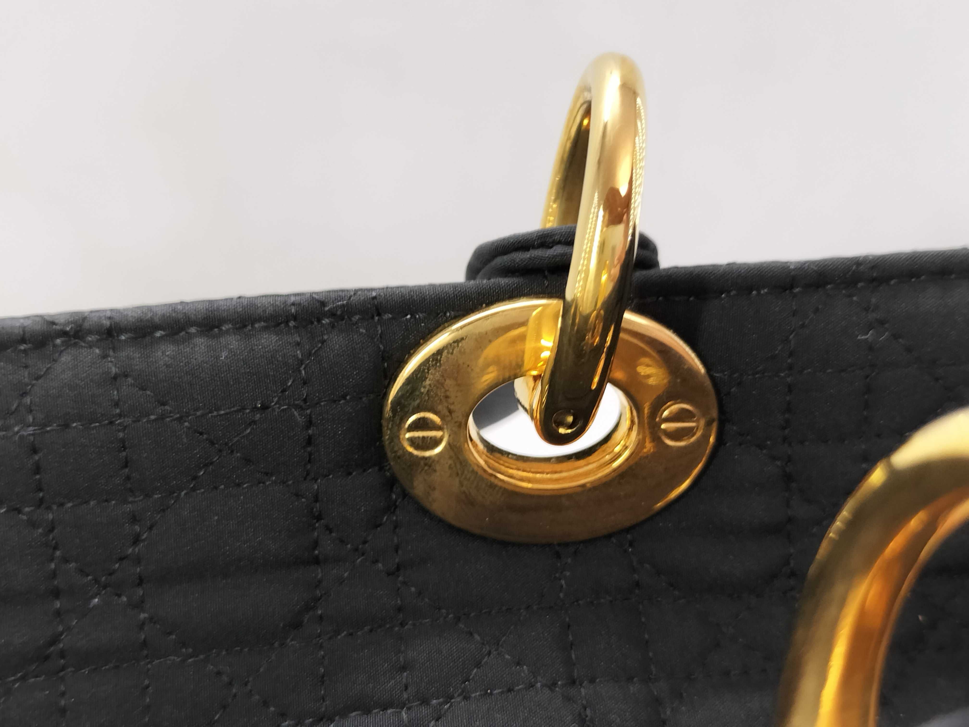Lady Dior Large Handbag (RU0999) - Black — view 15