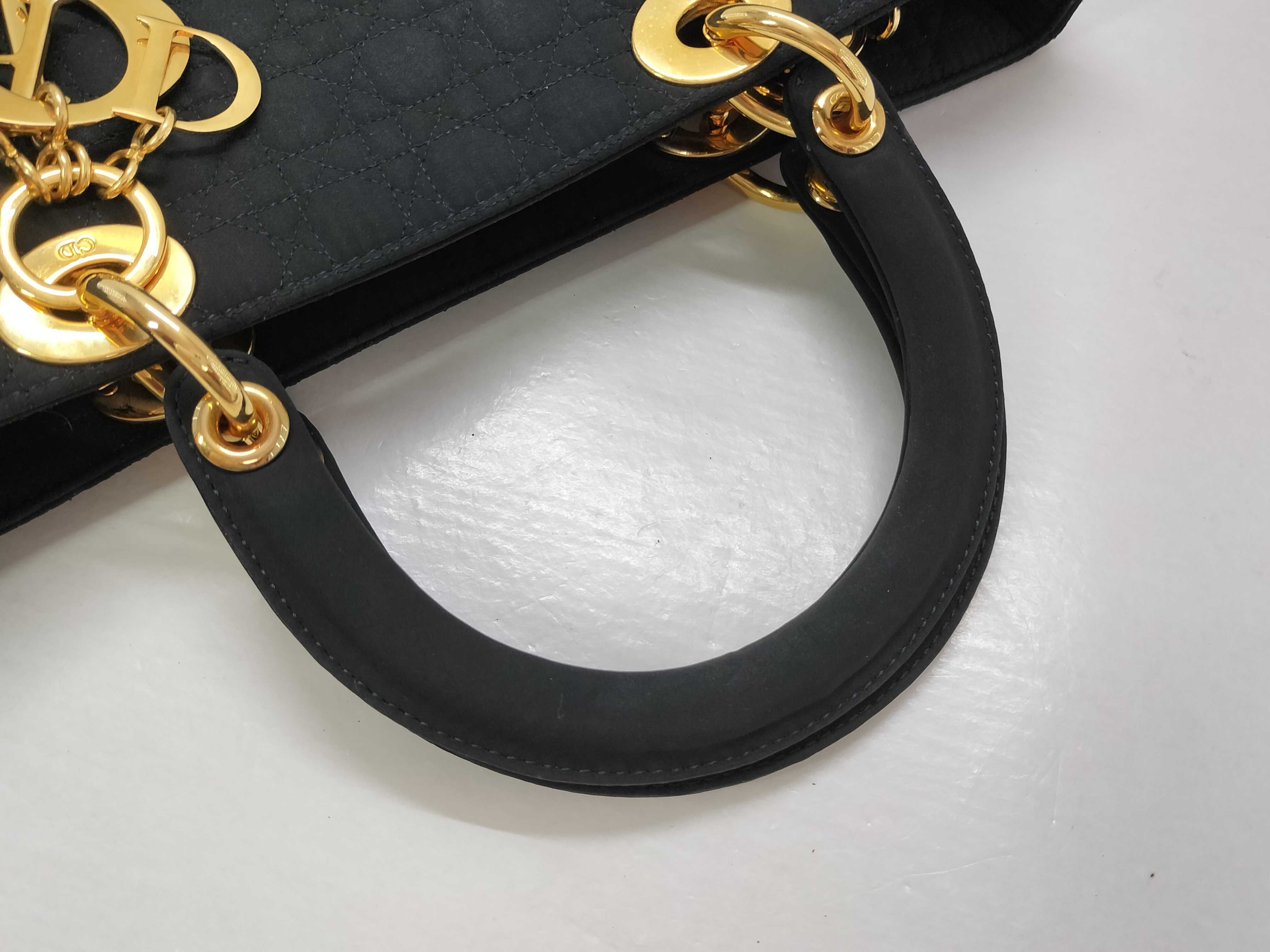 Lady Dior Large Handbag (RU0999) - Black — view 3