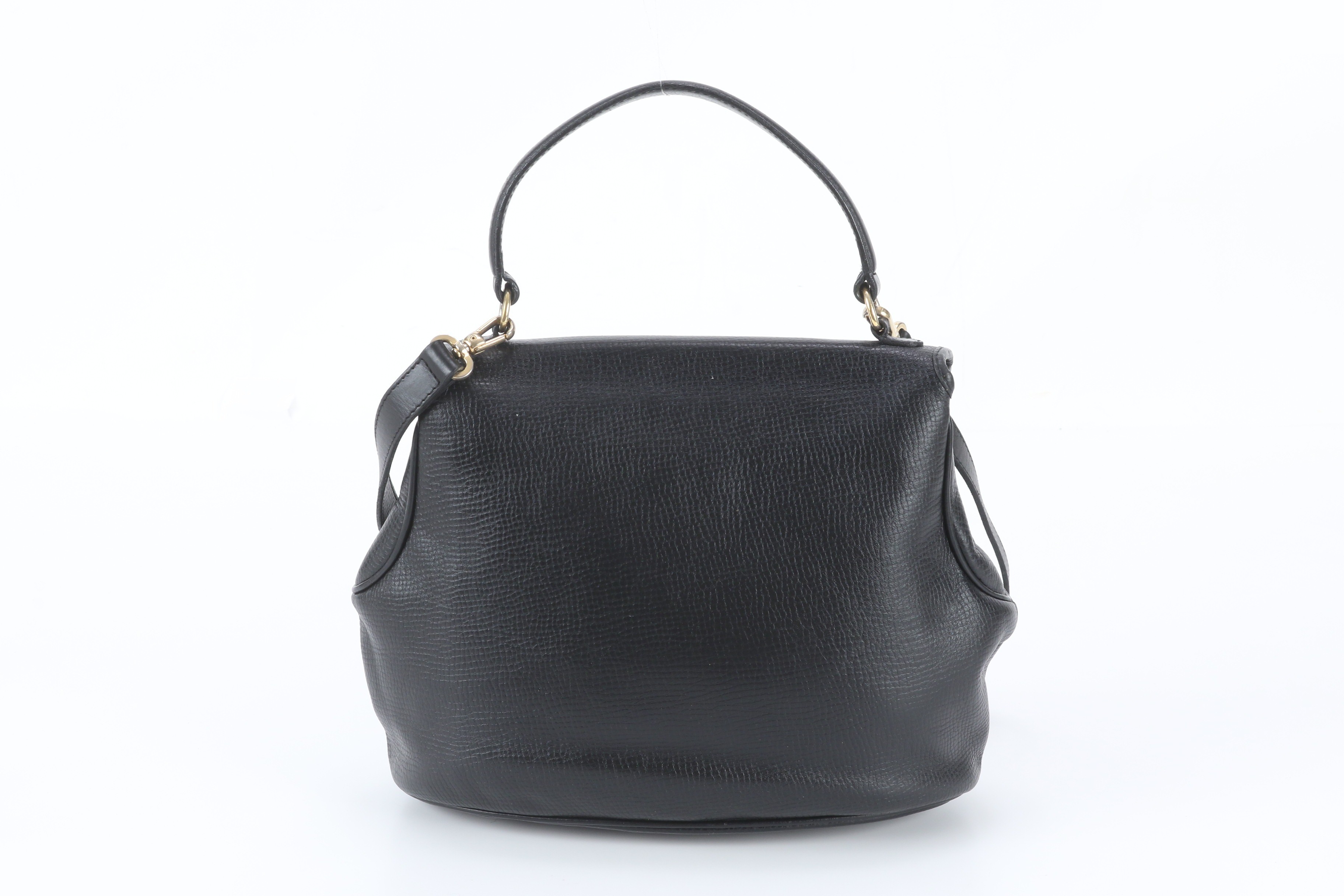 Vintage Leather 2-Way Shoulder Bag, Crossbody Bag, Handbag — view 4