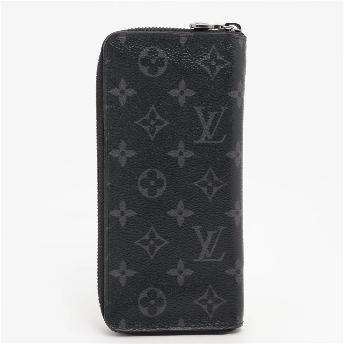 Monogram Eclipse Zippy Wallet Vertical M62295 GI4149 Black Round Zip Wallet — view 2