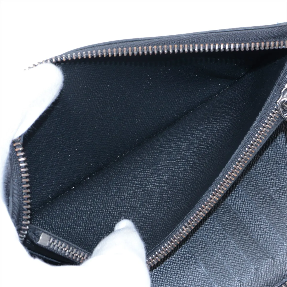 Monogram Eclipse Zippy Wallet Vertical M62295 GI4149 Black Round Zip Wallet — view 5
