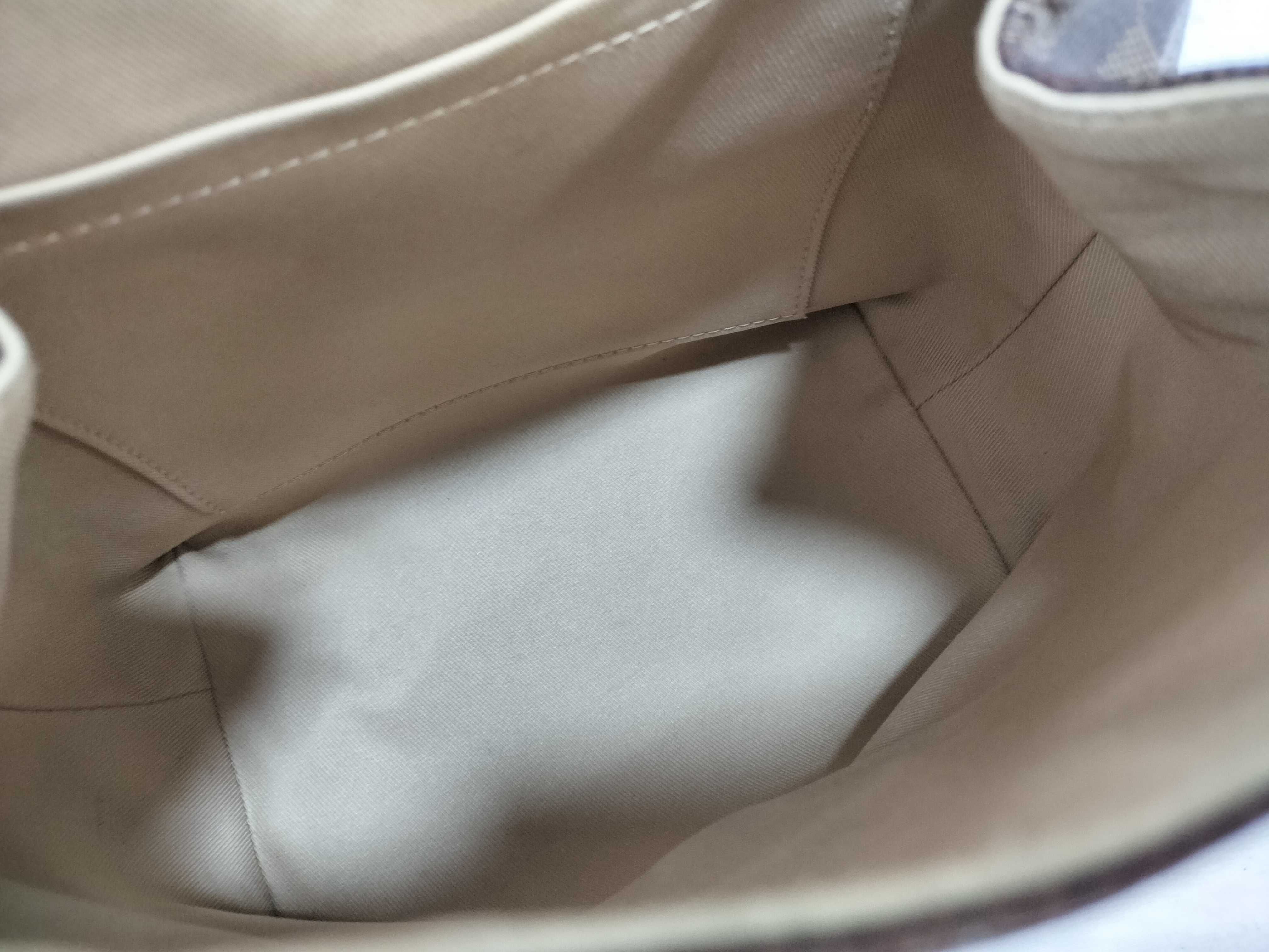 Damier Clapton Backpack N42259 Brown x Beige Handbag — view 10