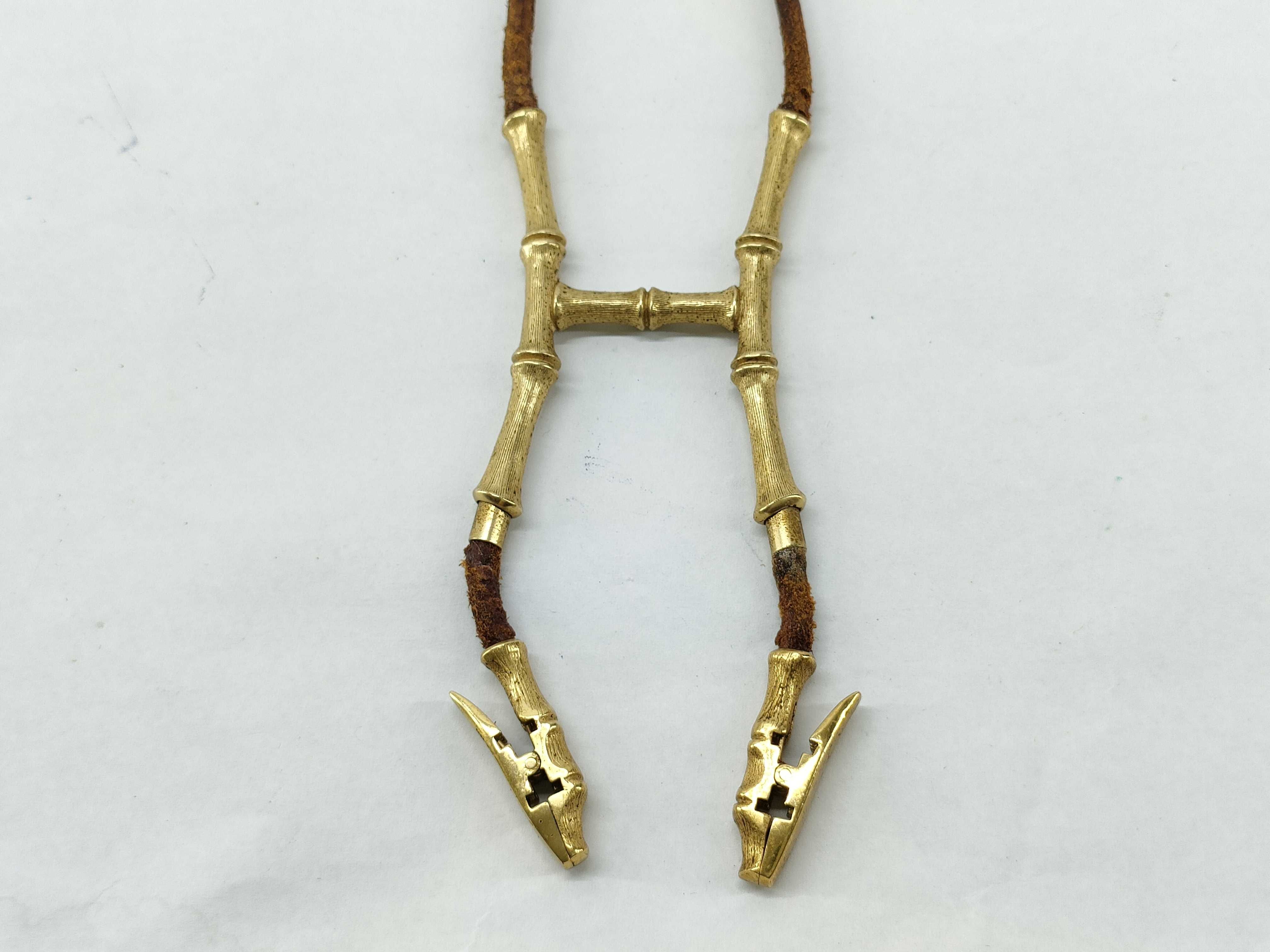 Bamboo Leather Necklace — view 2