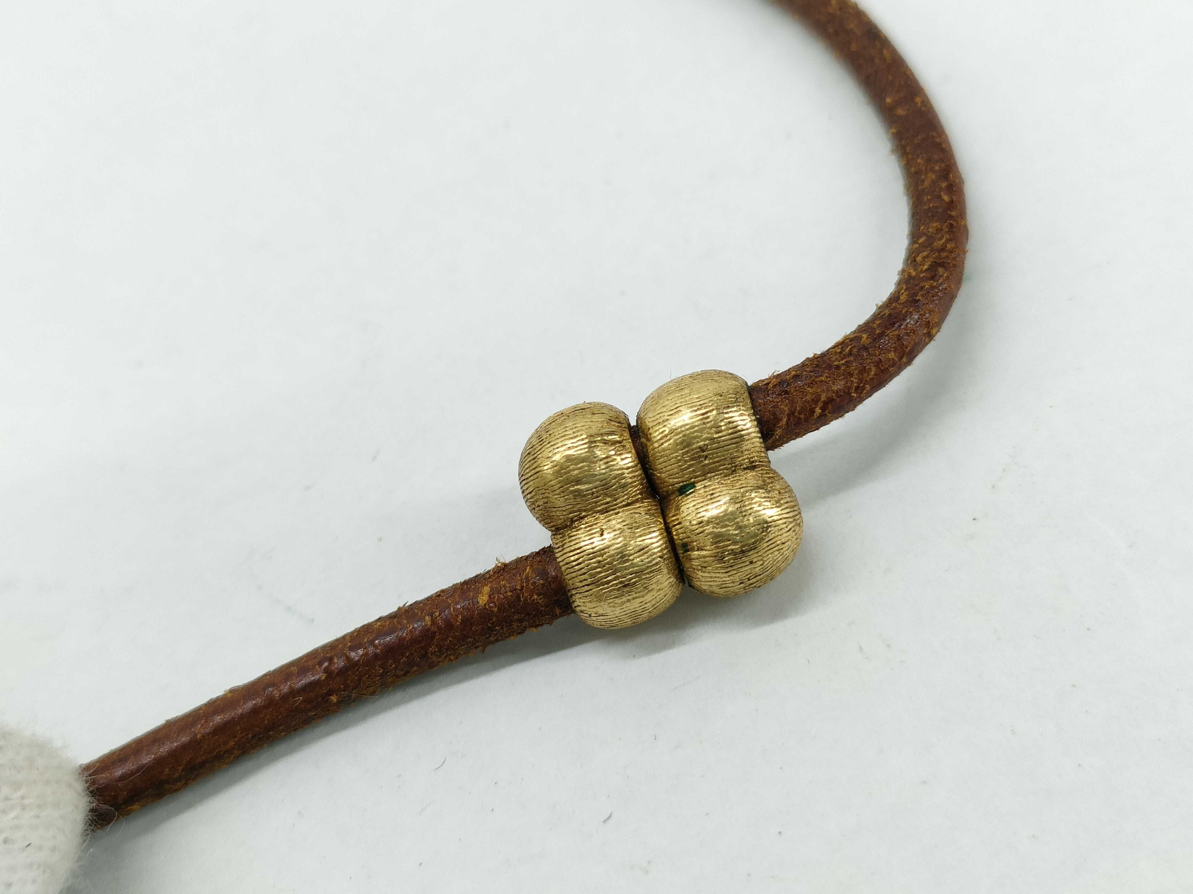 Bamboo Leather Necklace — view 11
