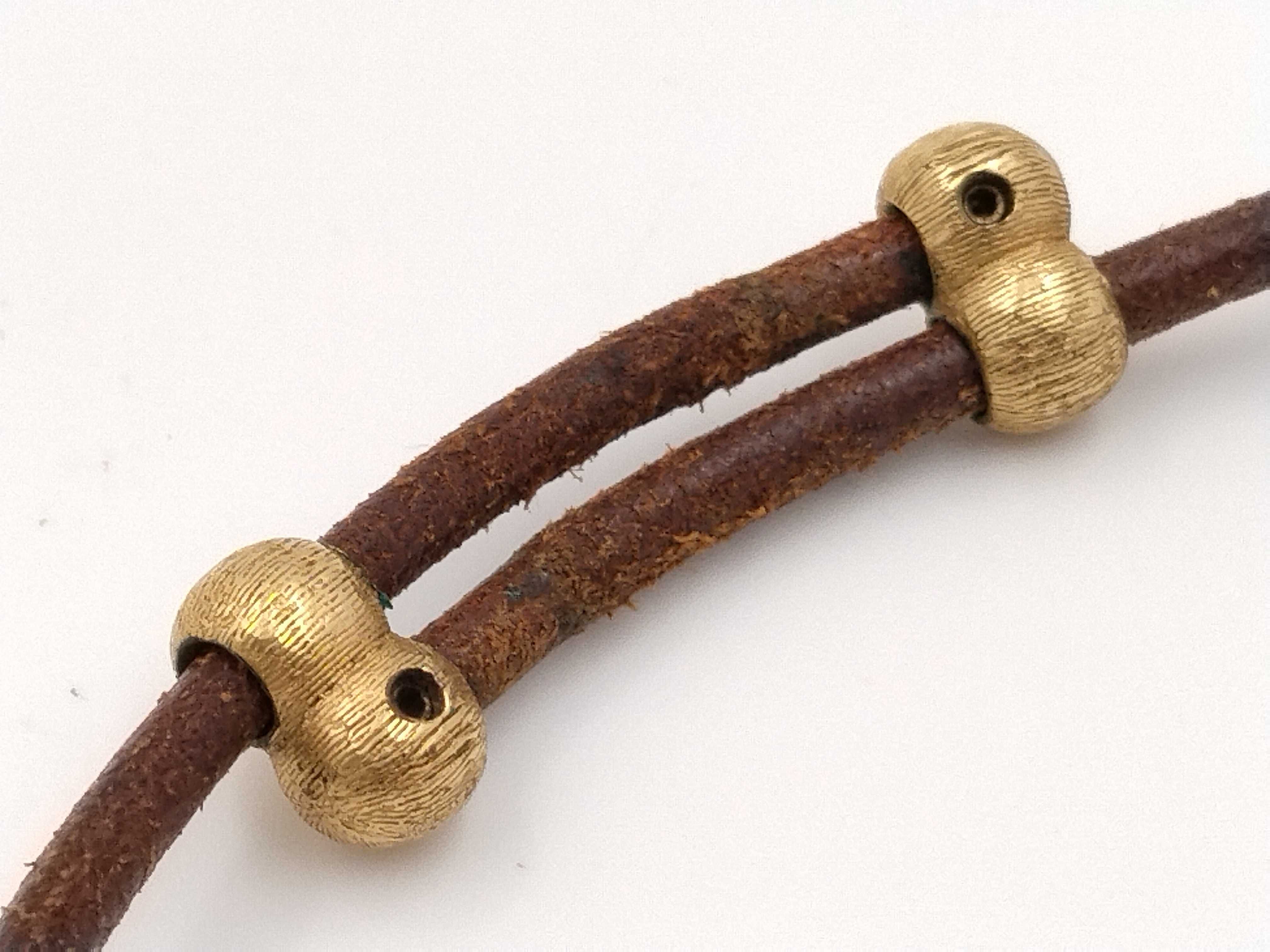 Bamboo Leather Necklace — view 13